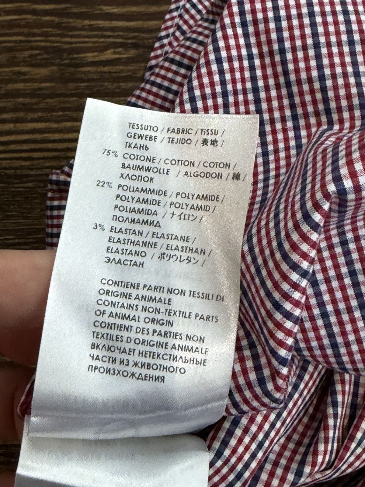 Alexander McQueen Alexander Mqueen vintage 2008 mcqueen check shirt Size US XL / EU 56 / 4 - 11 Thumbnail