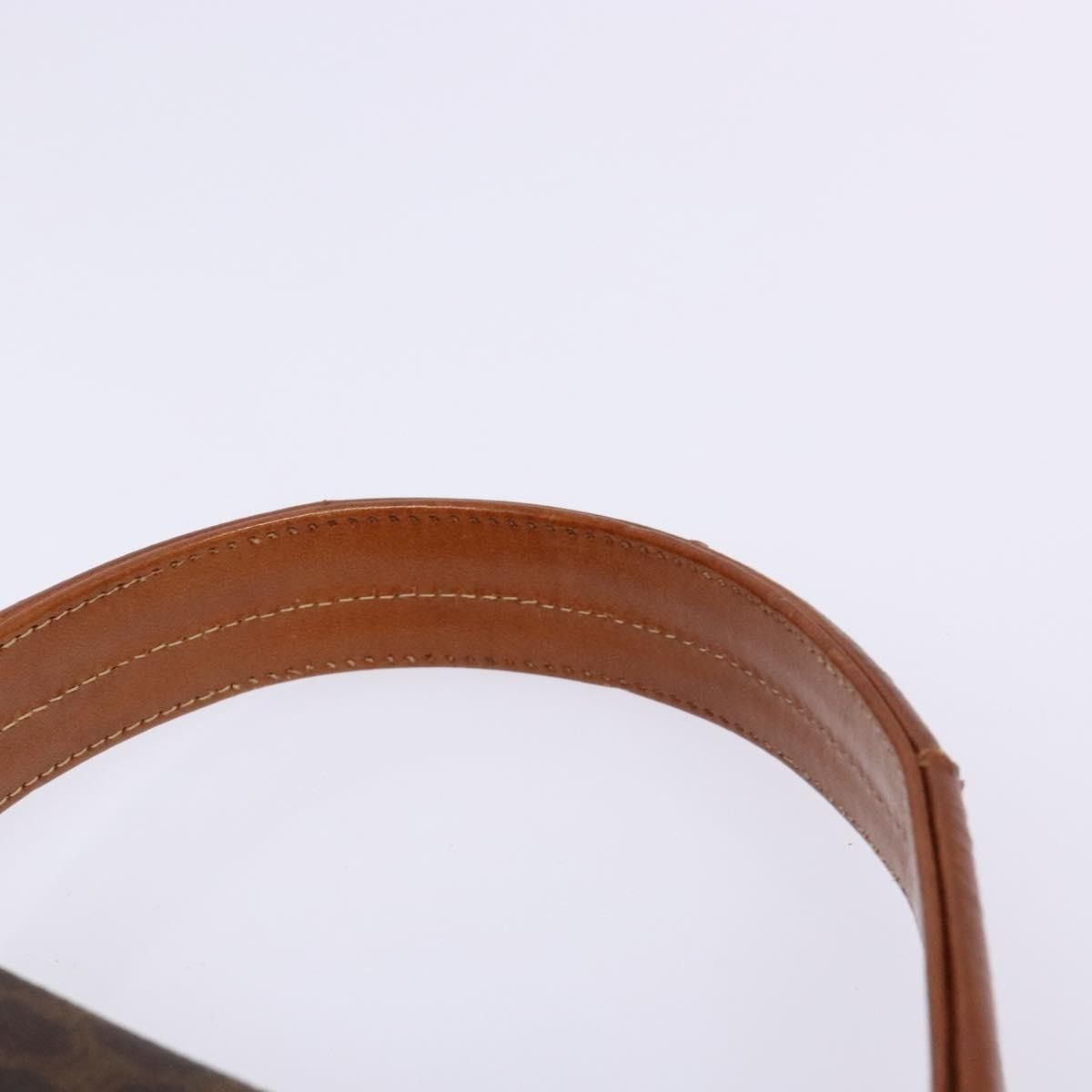 Celine CELINE Macadam Canvas Hand Bag Pvc Leather Brown Gold Size ONE SIZE - 8 Thumbnail