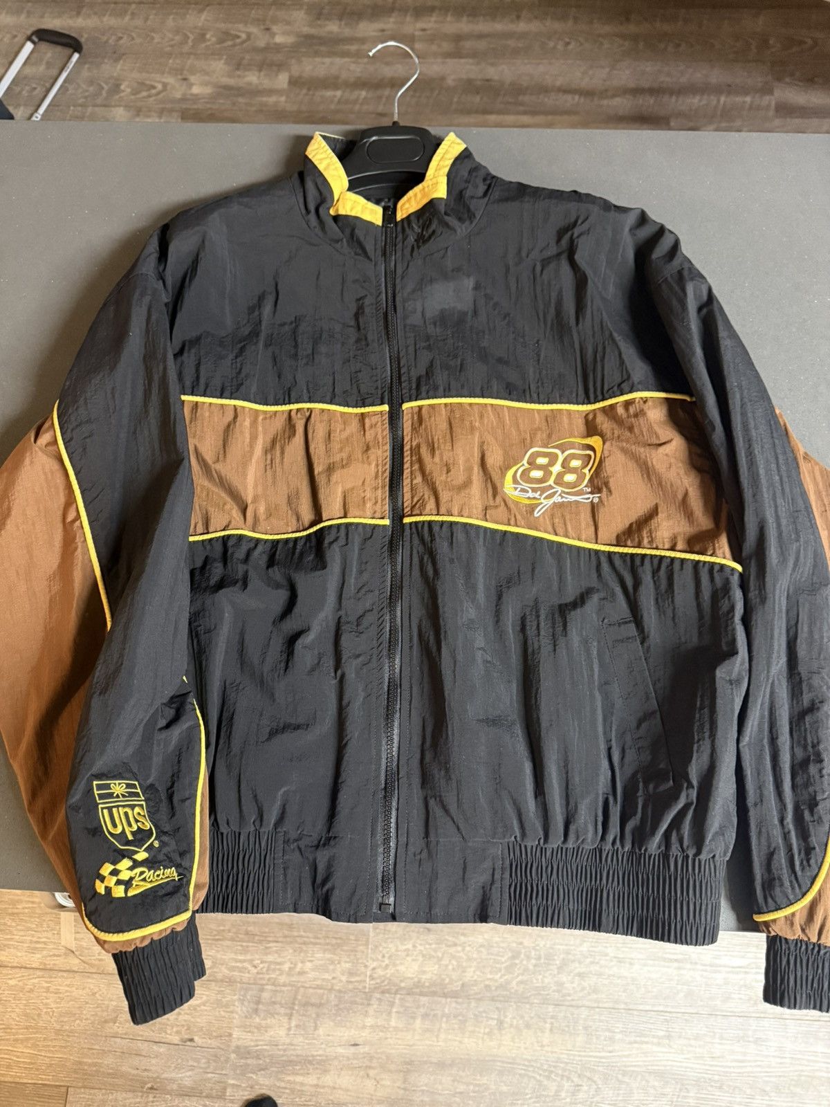 Vintage Vintage Ups Dale Jarrett Nascar Winston Series 88 Jacket Size US XL / EU 56 / 4 - 1 Thumbnail