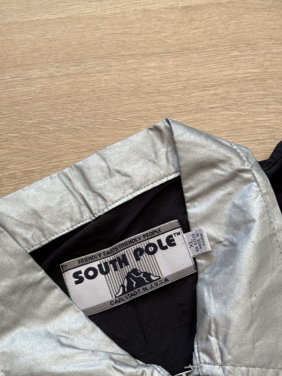 Southpole Vintage 90’s Southpole Rap y2k Silver Polo Shirt and Shorts Size US 36 / EU 52 - 6 Thumbnail