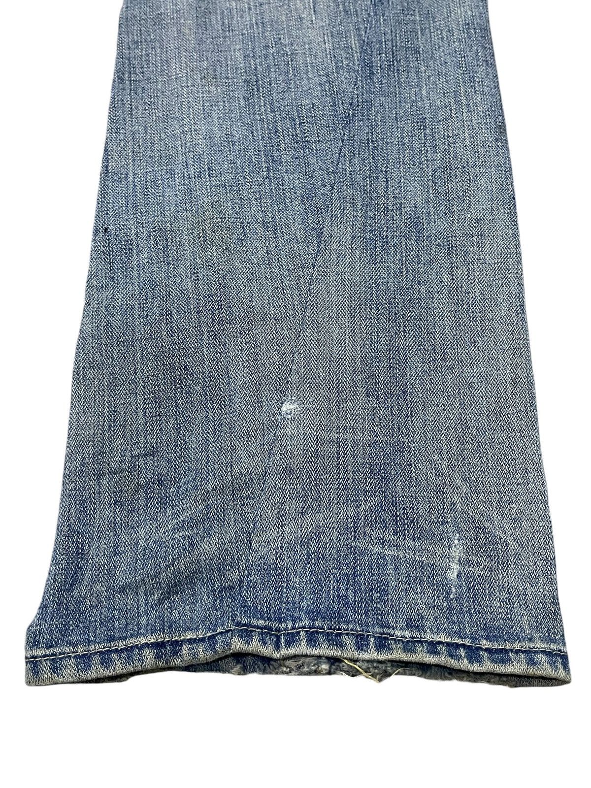 Hysteric Glamour × True Religion True Religion Rainbow Joey Heavy Stitched Distressed Jeans Size US 32 / EU 48 - 6 Thumbnail