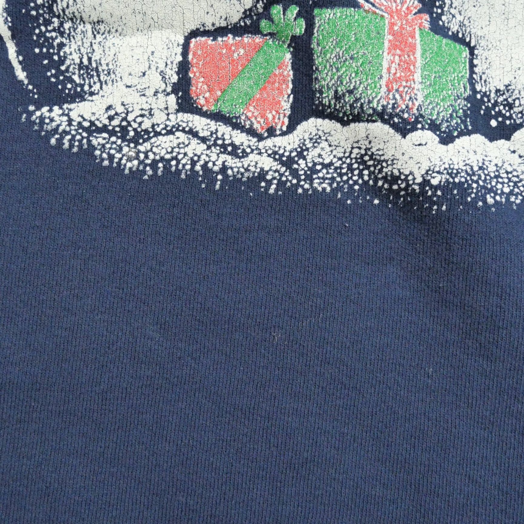 Vintage VINTAGE Womens XL Blue Pullover Raglan Sweatshirt Snowman Christmas 90s Raglan Crew Neck Cotton Blend Pull Over Size XL / US 12-14 / IT 48-50 - 5 Thumbnail