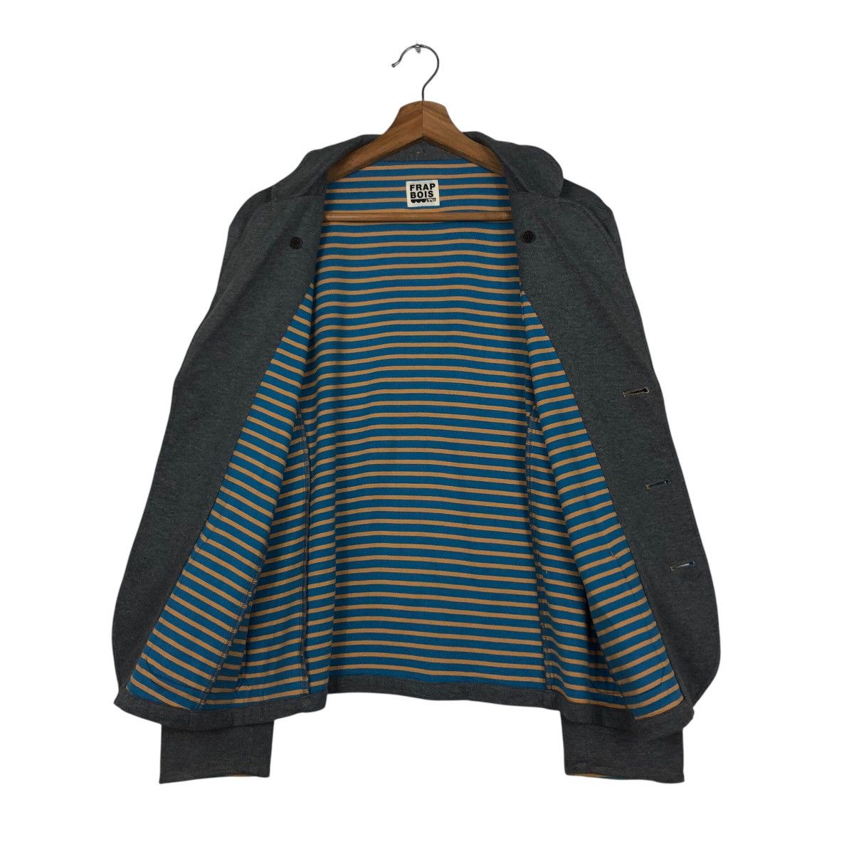 Issey Miyake 📌Vintage Chore Jacket Frap Bois Blanket Striped Lining Size US M / EU 48-50 / 2 - 14 Thumbnail