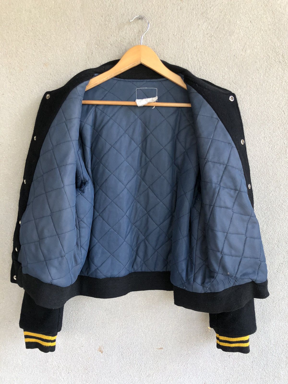 Vintage Vintage 80s Pyramid wool varsity jacket Size US S / EU 44-46 / 1 - 3 Thumbnail