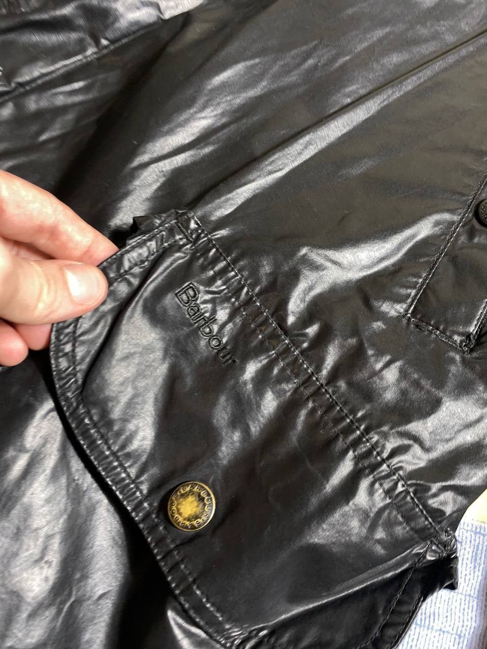 Barbour Vintage 00s Barbour jacket Size US L / EU 52-54 / 3 - 3 Thumbnail