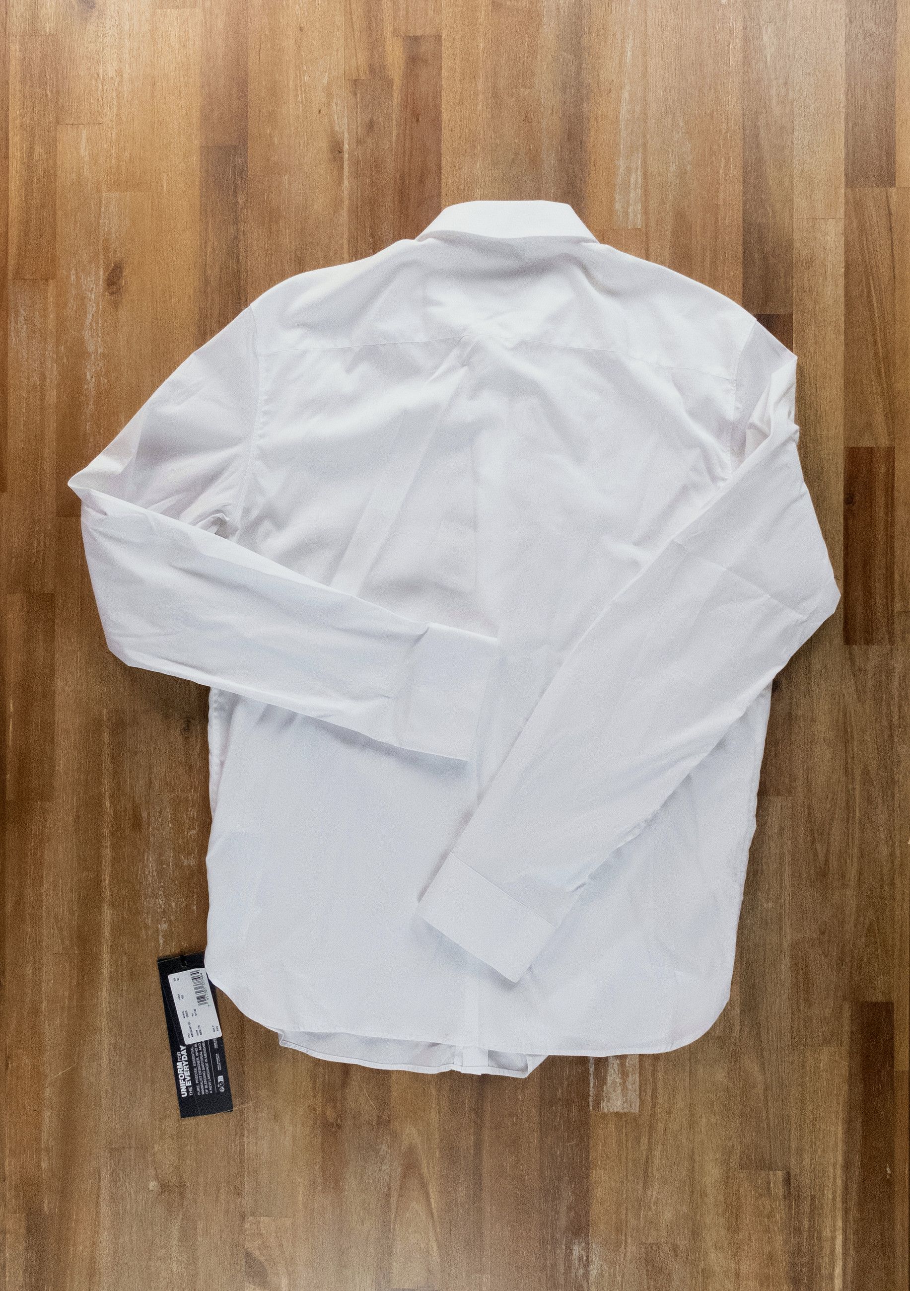 Neil Barrett NEIL BARRETT white slim fit thunderbolt collar shirt Medium Size US M / EU 48-50 / 2 - 9 Thumbnail