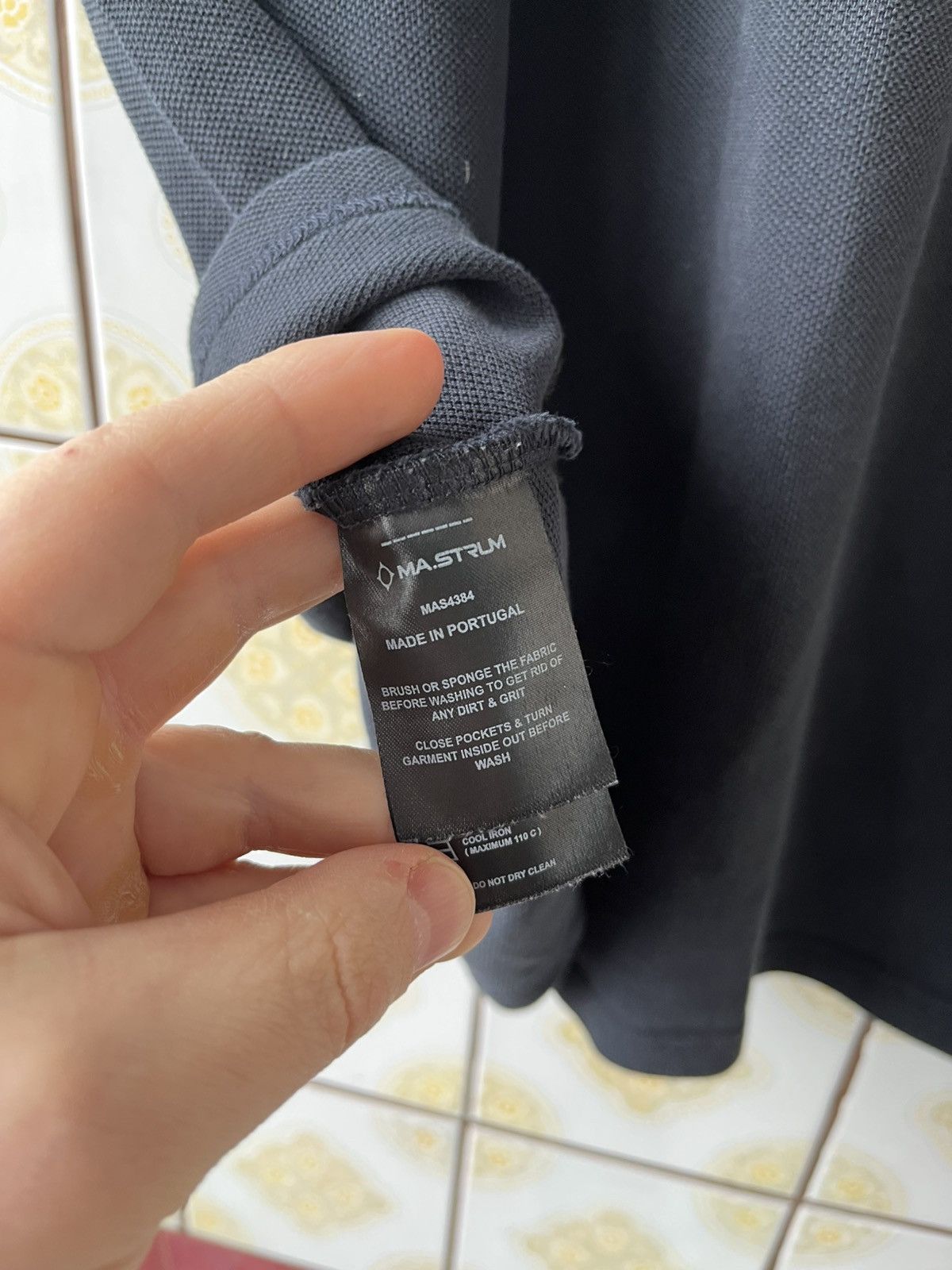 MA.STRUM Mastrum Pique pocket tee shirt Size US M / EU 48-50 / 2 - 5 Thumbnail