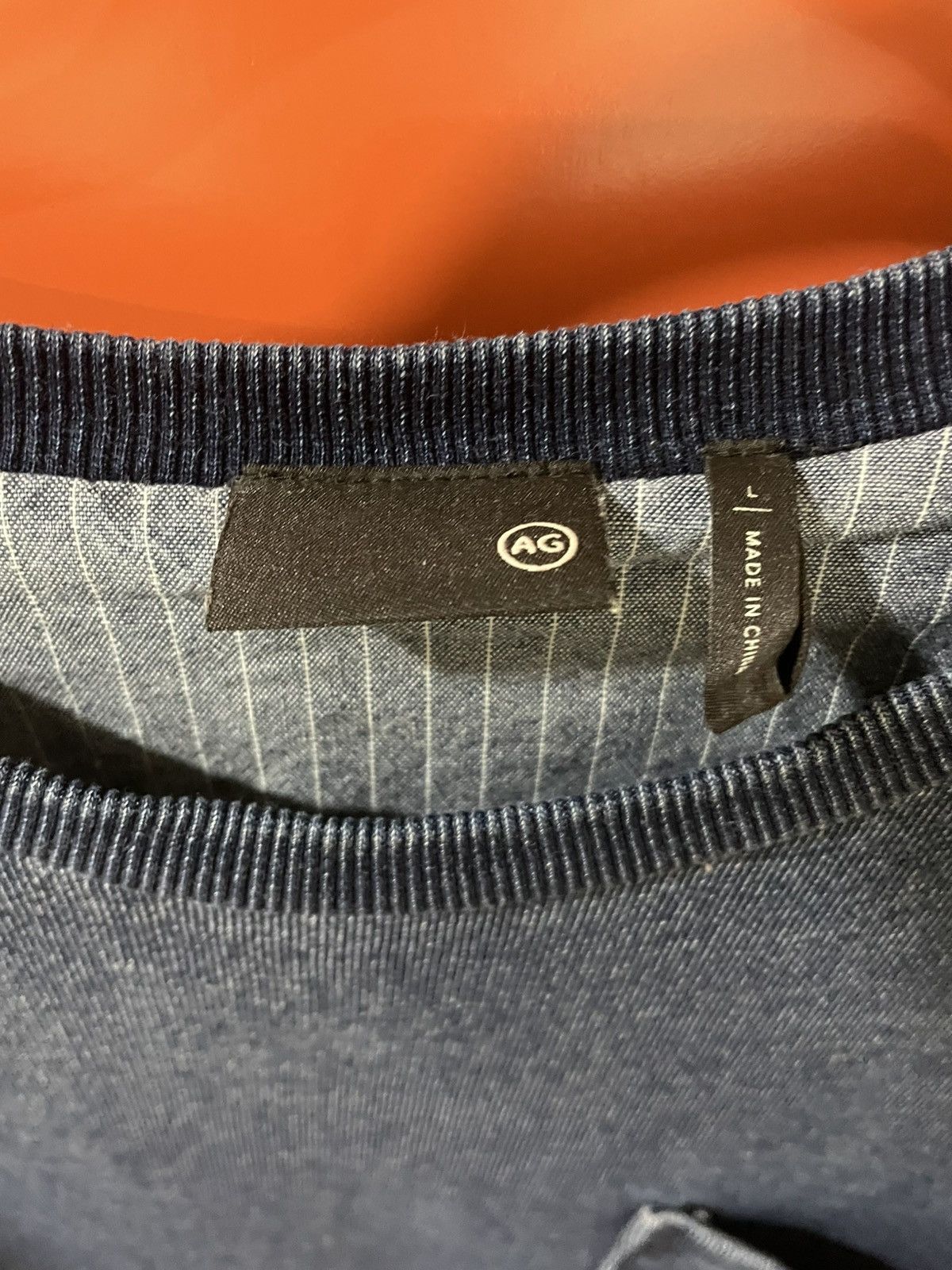 AG Adriano Goldschmied AG Men’s Crewneck Size US L / EU 52-54 / 3 - 2 Thumbnail