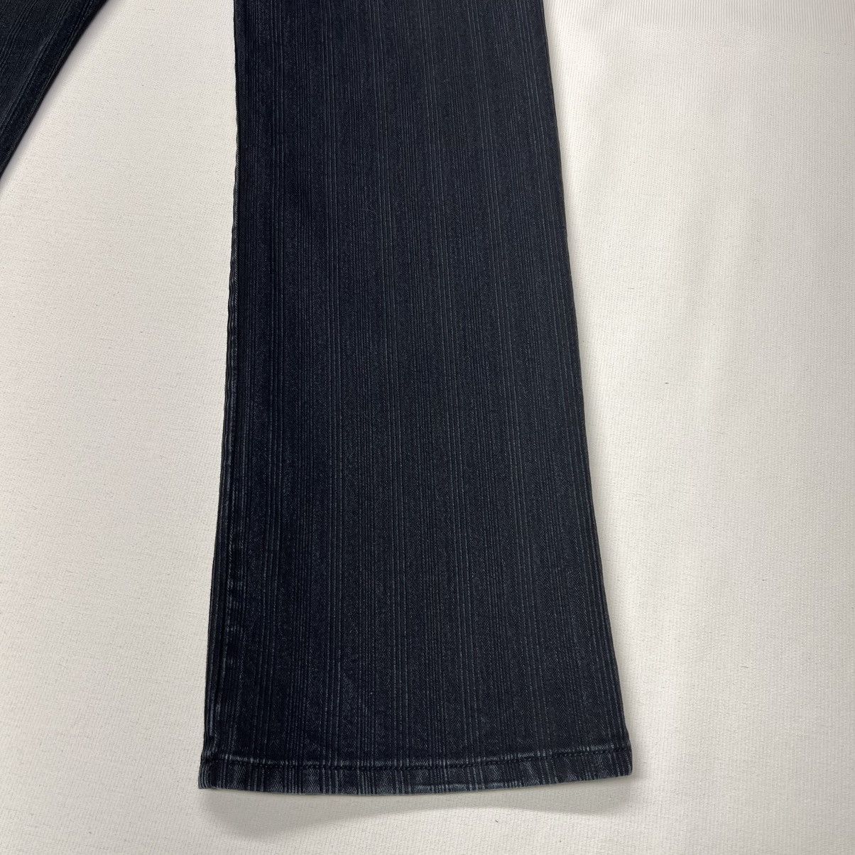 Vintage Christopher J Jeans Black Denim Y2K Grunge Baggy Faded Wide Size US 34 / EU 50 - 14 Thumbnail