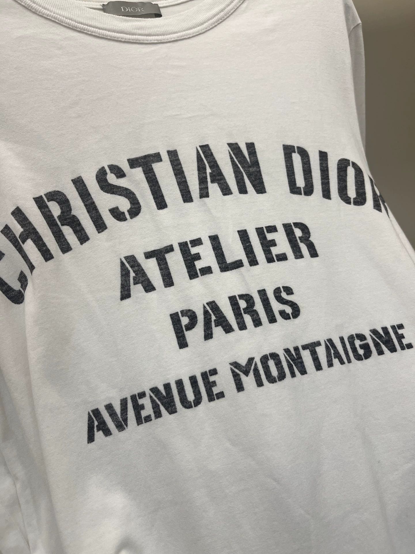 Dior Dior black logo longsleeve XS pre-owned Size US XS / EU 42 / 0 - 7 Thumbnail