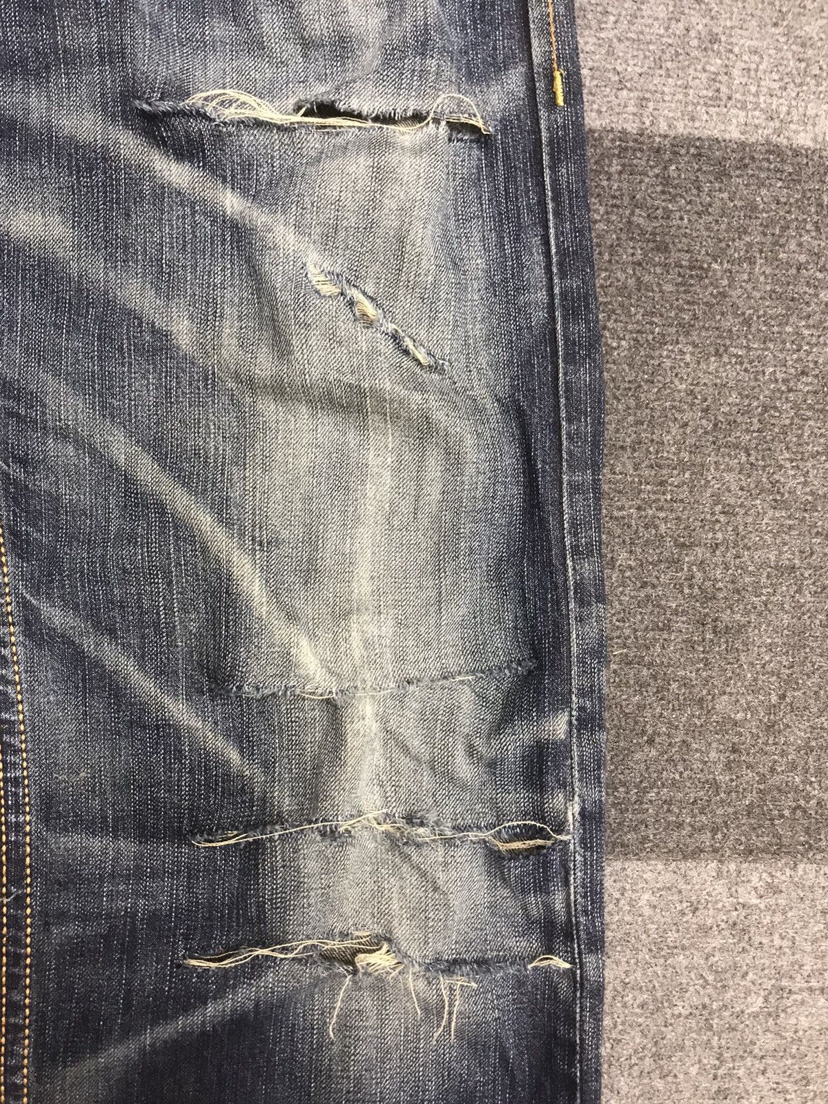 Edwin Edwin XV Distressed Jeans Size US 34 / EU 50 - 11 Thumbnail