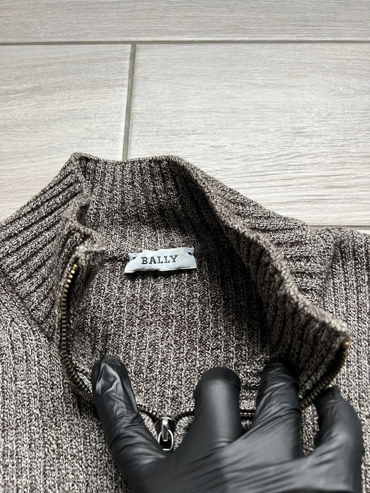 Bally Rare Bally Knit Zip Up Cardigan With Sweater Size US L / EU 52-54 / 3 - 7 Thumbnail