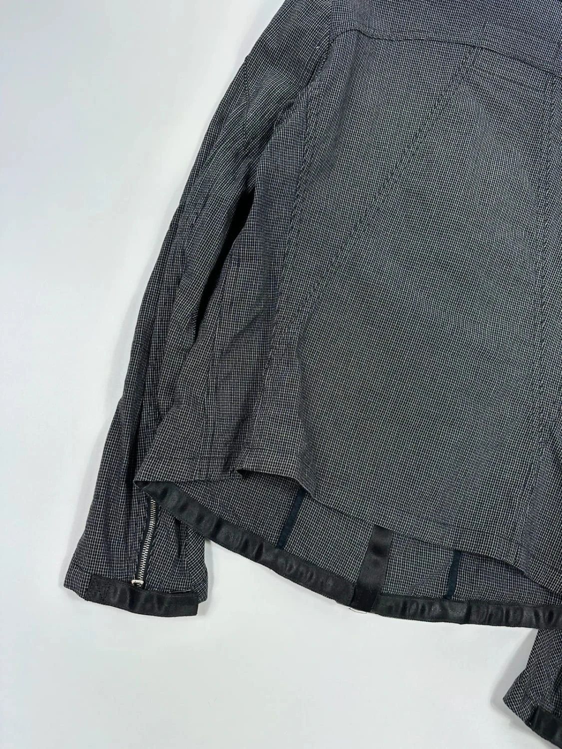 Marithe + Francois Girbaud Marithé + Francois Girbaud Fitted Jacket Pied de Poule Size M / US 6-8 / IT 42-44 - 10 Thumbnail