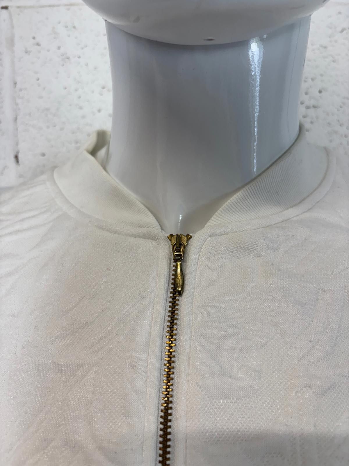 Reiss Reiss Embroidered Bomber Jacket Elegant White Mens Size M Size US M / EU 48-50 / 2 - 3 Thumbnail