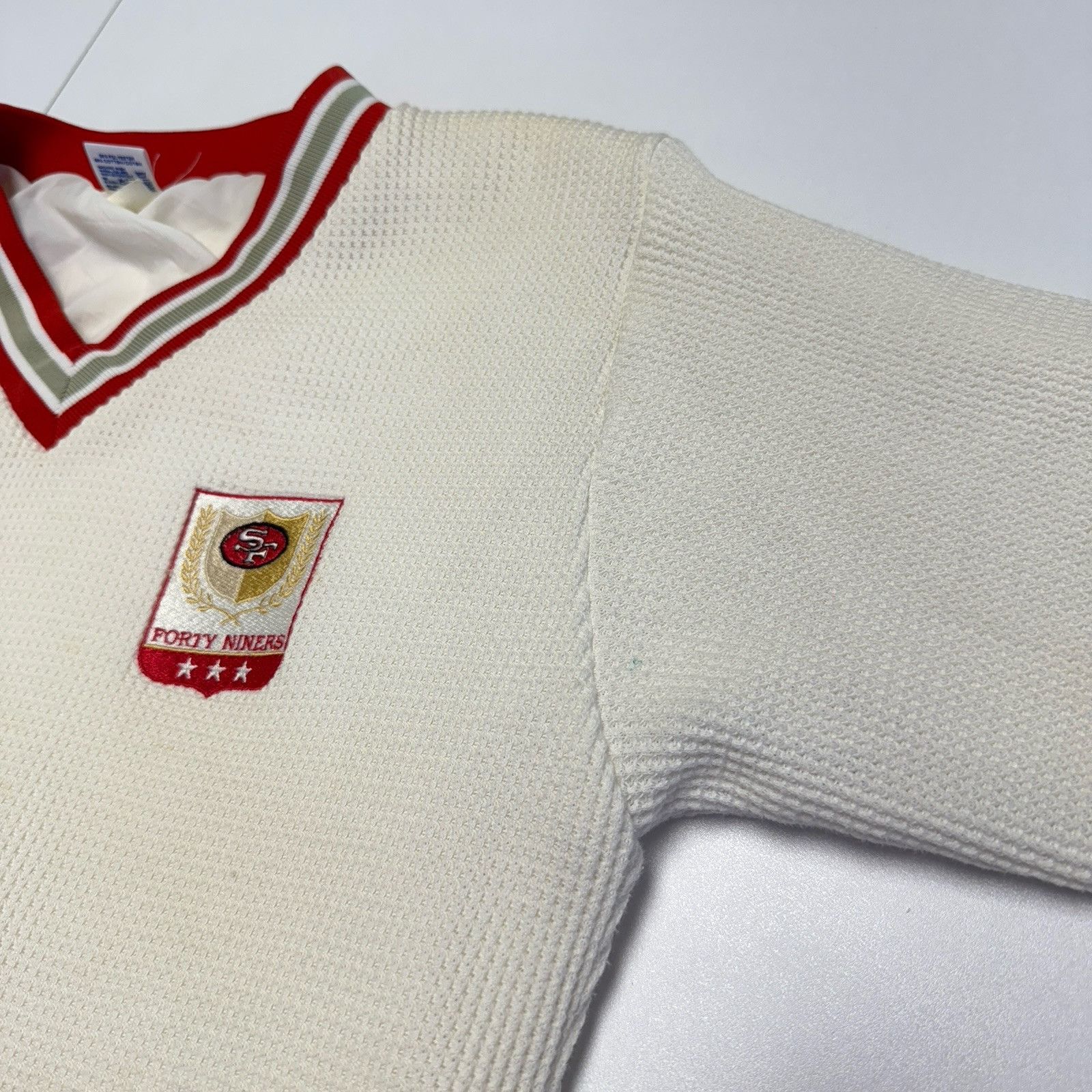 Russell Athletic Vintage 80s San Francisco 49ers Sweatshirt Mens Medium White Size US M / EU 48-50 / 2 - 9 Thumbnail