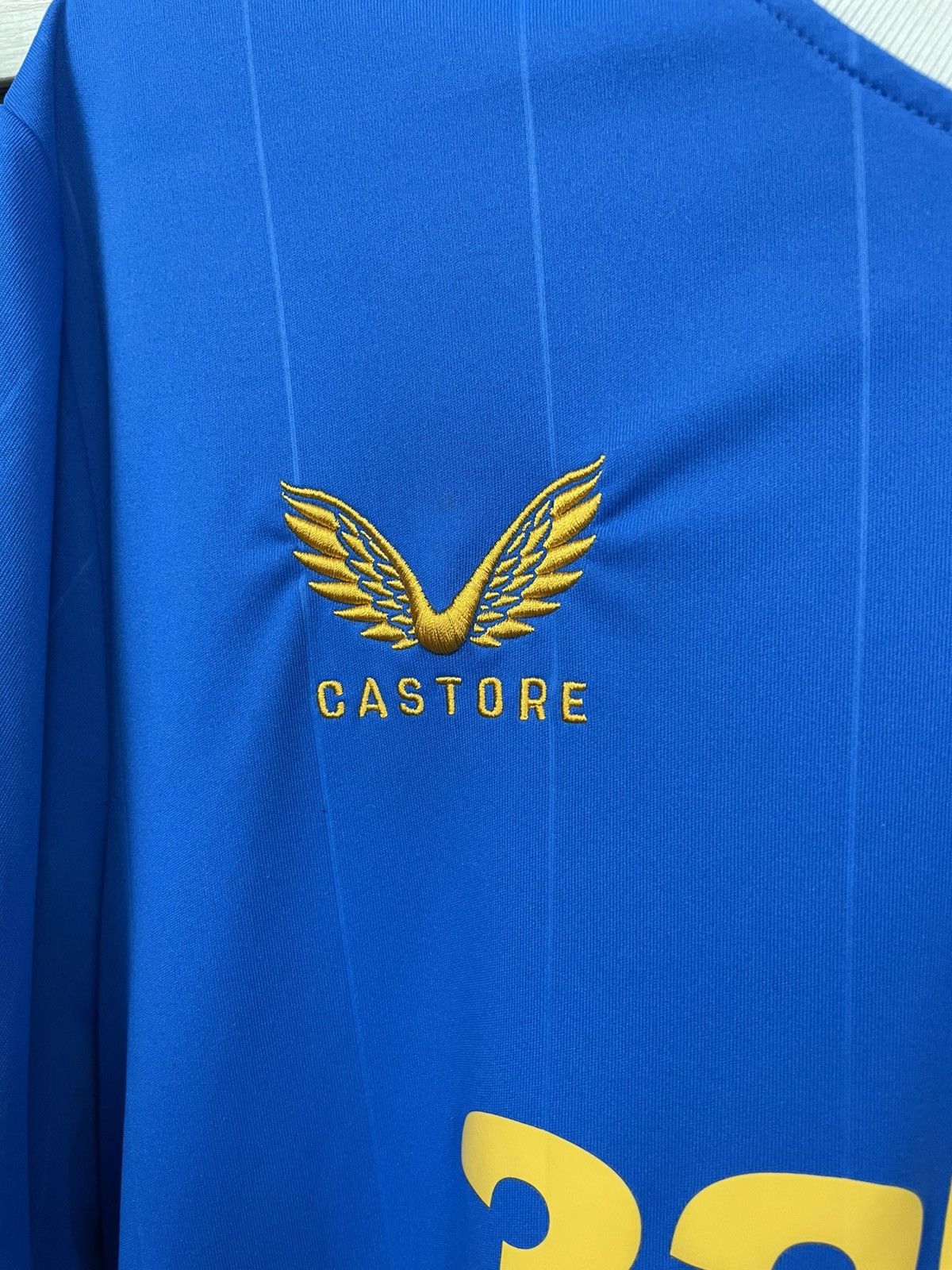Castore Glasgow Rangers 2021/2022 Castore Soccer Jersey Fotball Kit Size US L / EU 52-54 / 3 - 6 Thumbnail