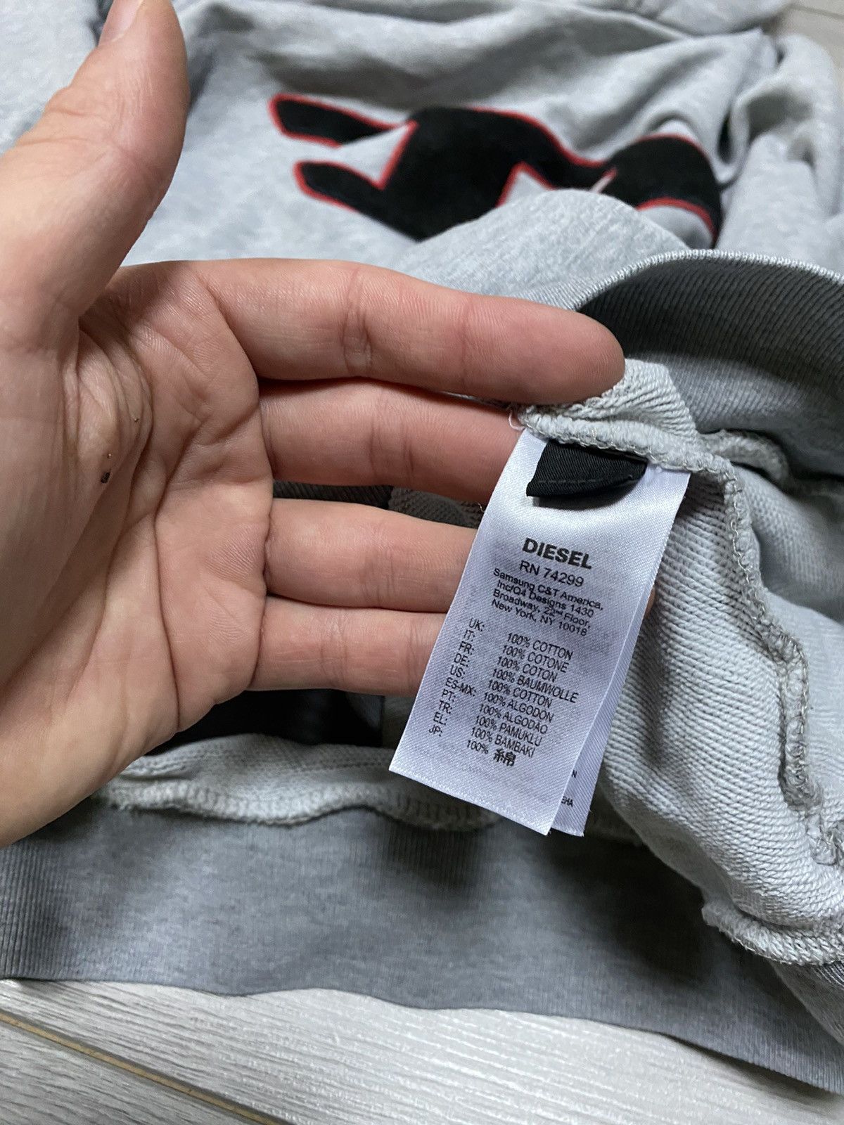 Diesel Diesel vintage big G logo hoodie Size US S / EU 44-46 / 1 - 7 Thumbnail