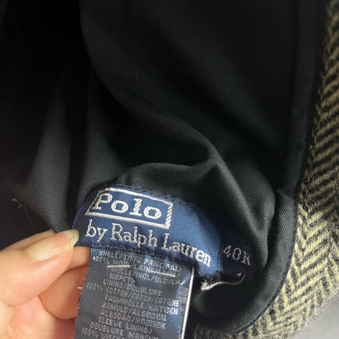 Polo Ralph Lauren Classic Gray Wool Casual Jacket Size US XXS / EU 40 - 3 Thumbnail
