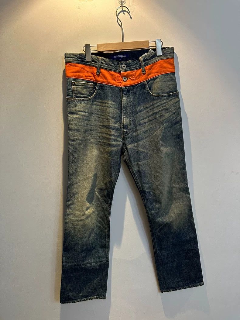 Junya Watanabe Junya Watanabe Patchwork Denim Jeans - dmc Size US 26 / EU 42 - 1 Thumbnail
