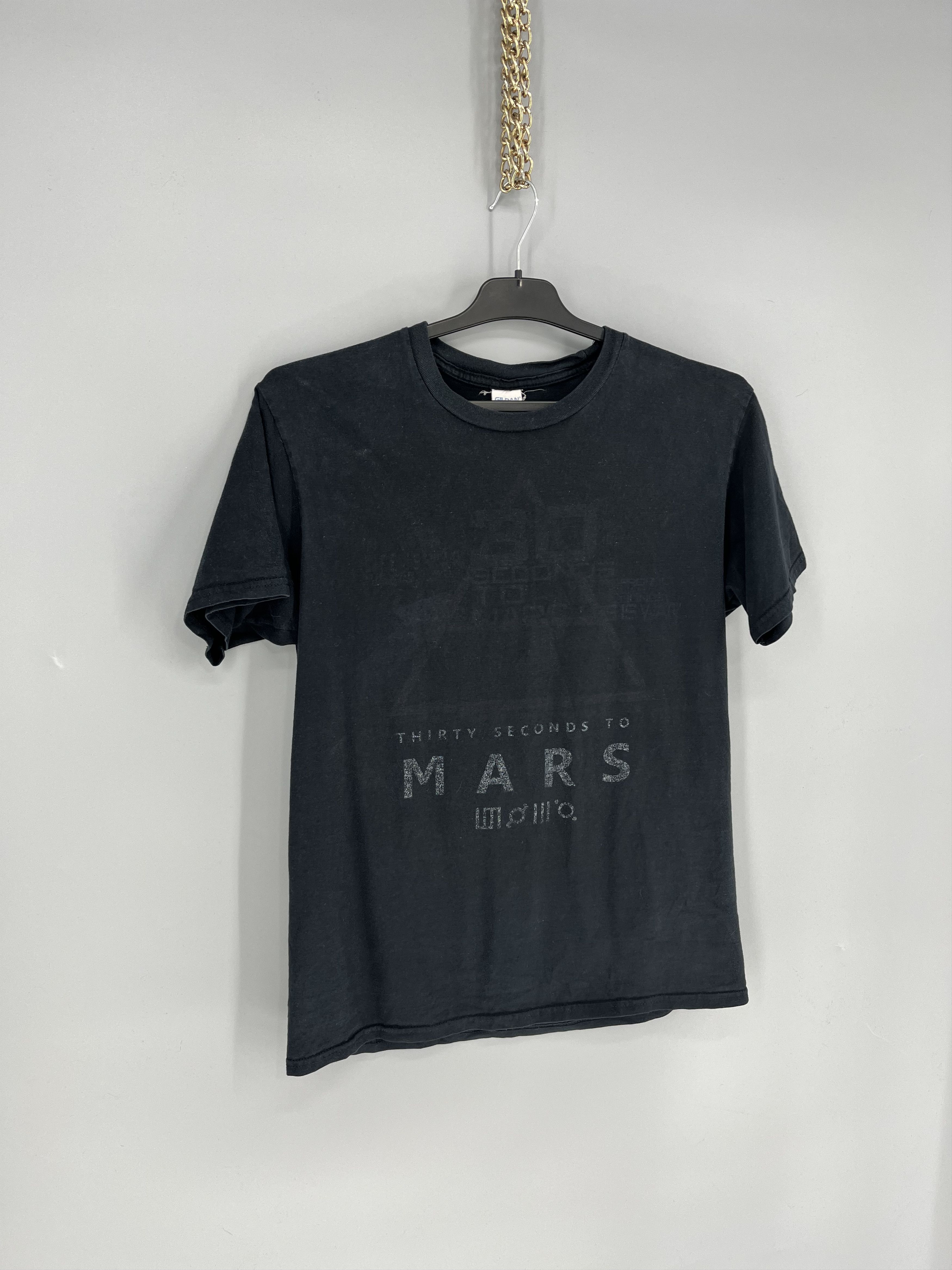 Band Tees Vintage Y2K Thirty Seconds To Mars band tee Big Logo size M Size US M / EU 48-50 / 2 - 2 Thumbnail