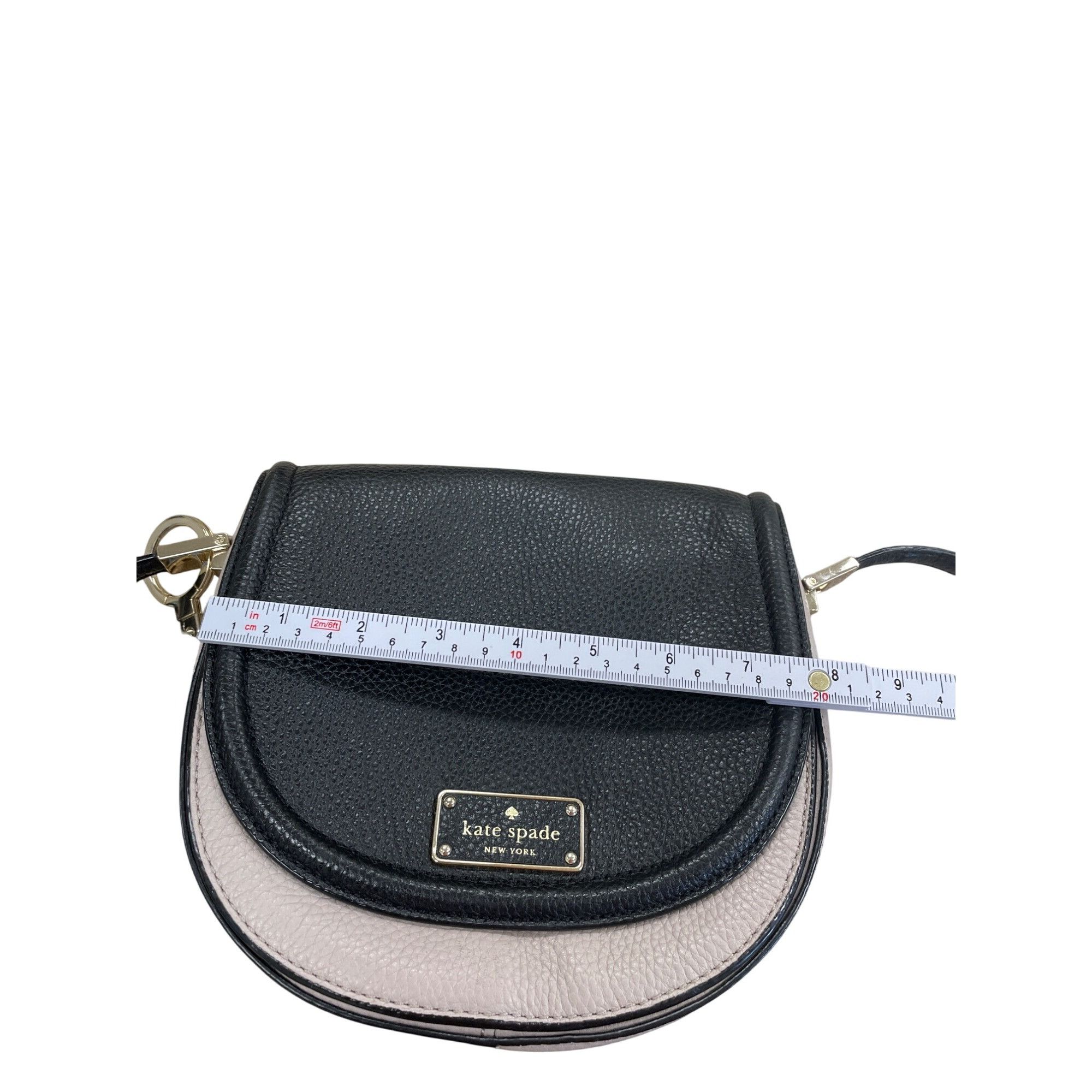 Kate Spade Kate Spade Womens Leather Black Gray charmed crossbody Handb Size ONE SIZE - 5 Thumbnail