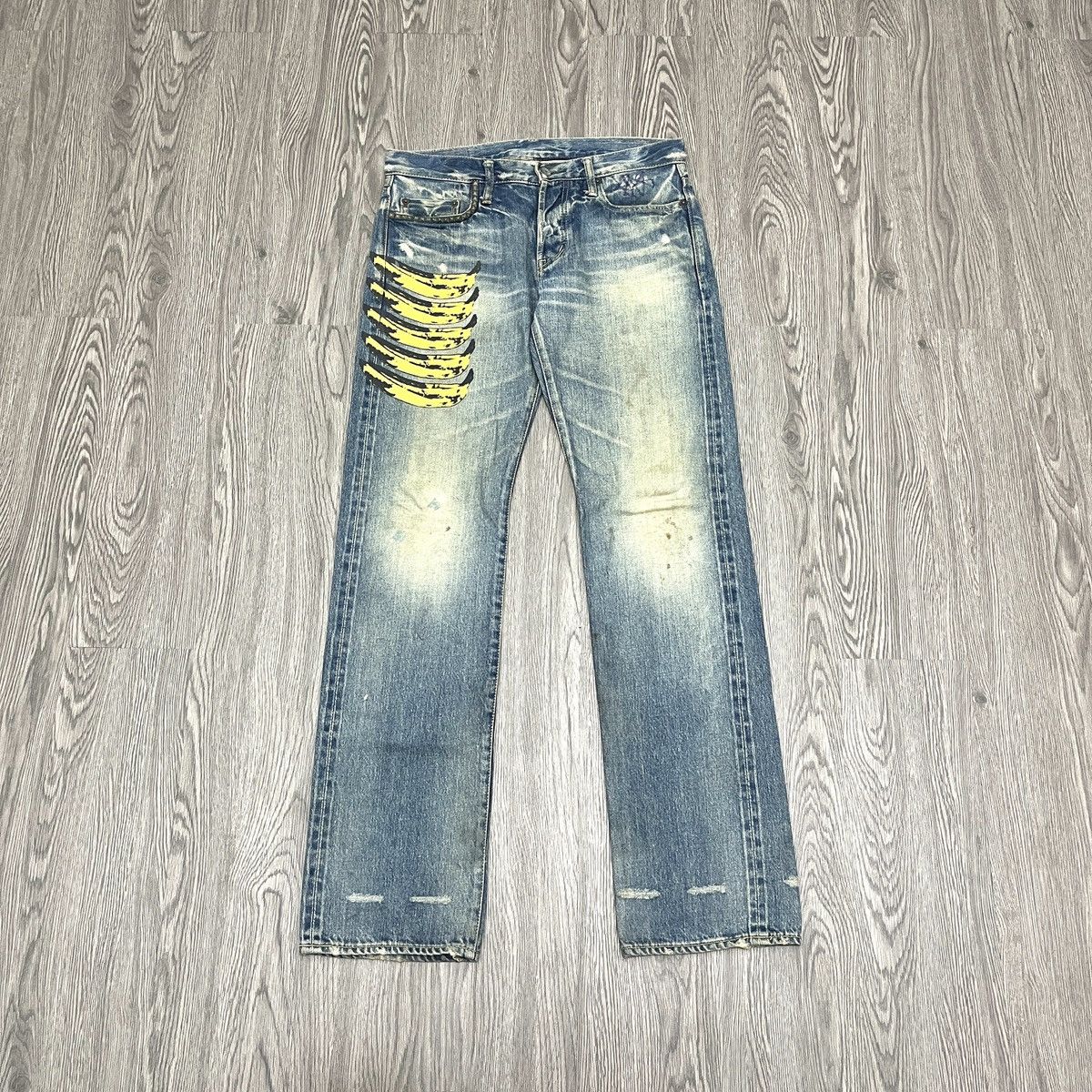 Andy Warhol × Hysteric Glamour Hysteric Glamour x Andy Warhol Banana Graphic Long Pant 🟥 Size US 30 / EU 46 - 1 Thumbnail