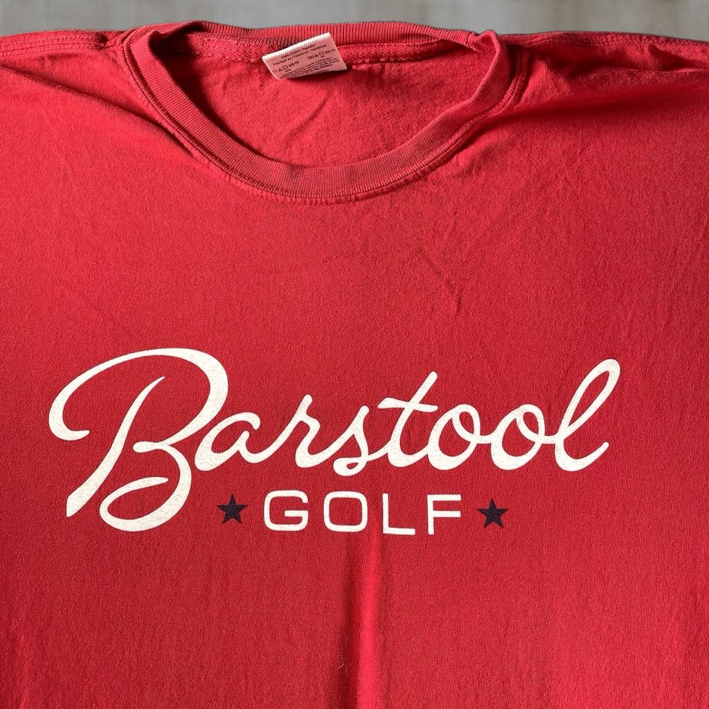 Vintage Barstool Barstool Sports Golf Shirt Men XL Red T-Shirt Sports Men XL Red Graphic Shirt Size US XL / EU 56 / 4 - 1 Thumbnail