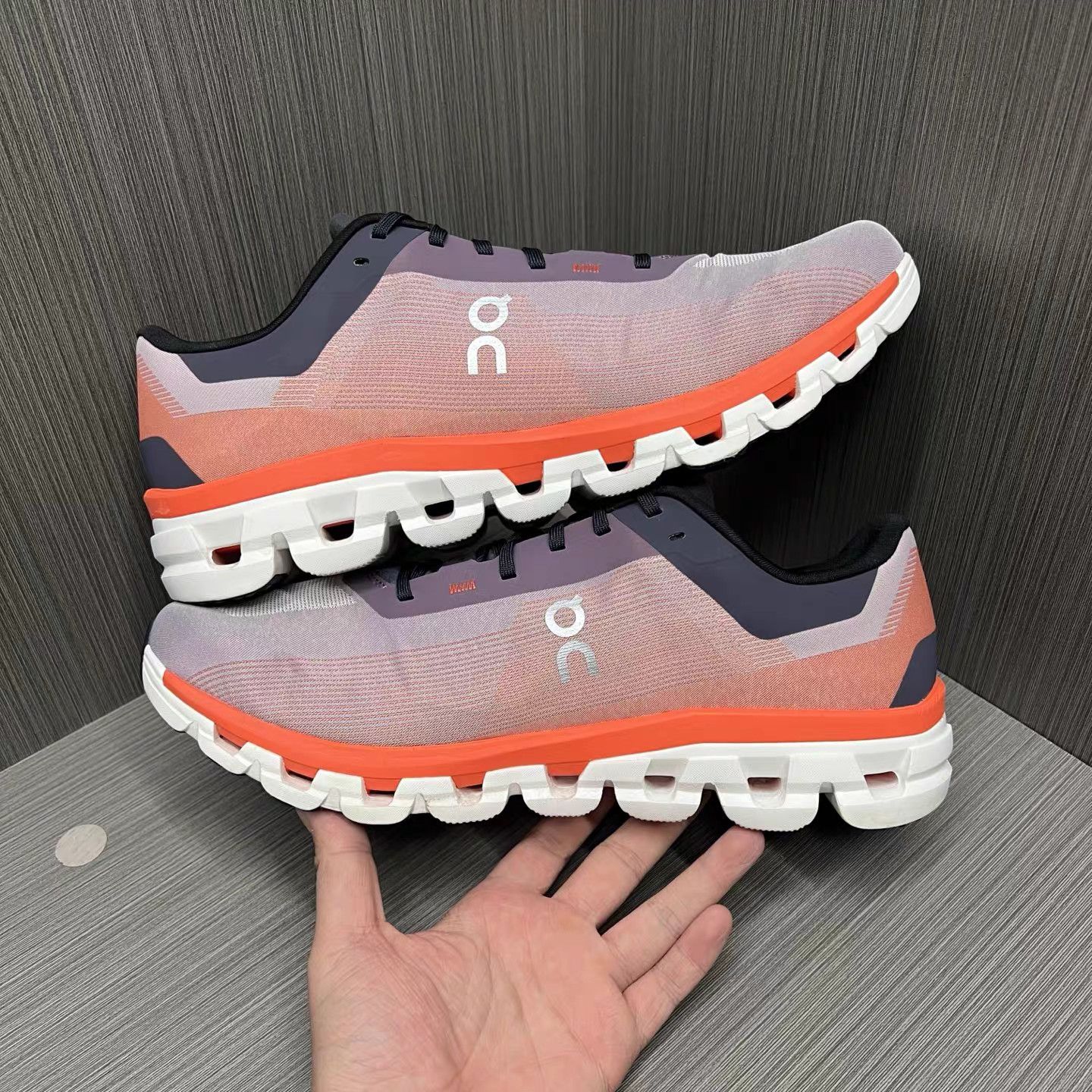 On On OC Orange-Red Sneakers K15 Size US 14 / EU 47 - 4 Thumbnail