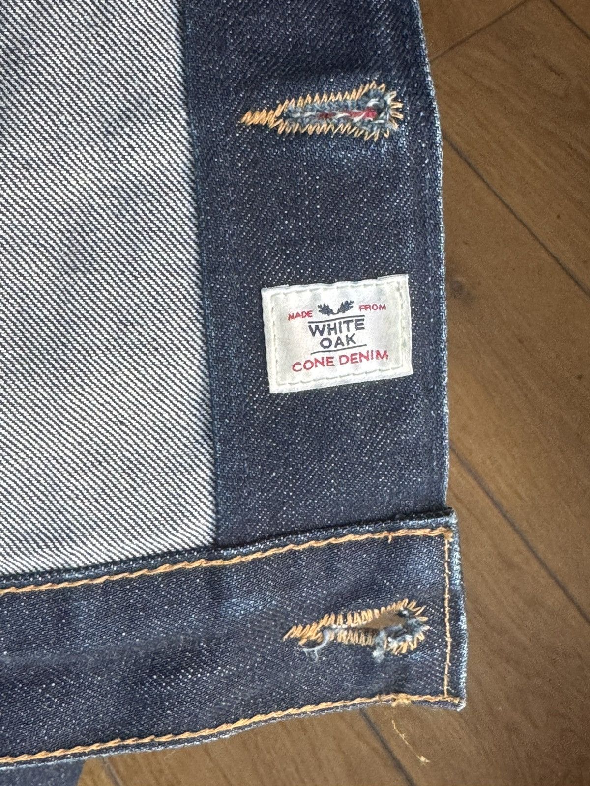 Flint And Tinder Flint and Tinder Cone Mills White Oak Type II Denim Jacket Size US S / EU 44-46 / 1 - 5 Thumbnail