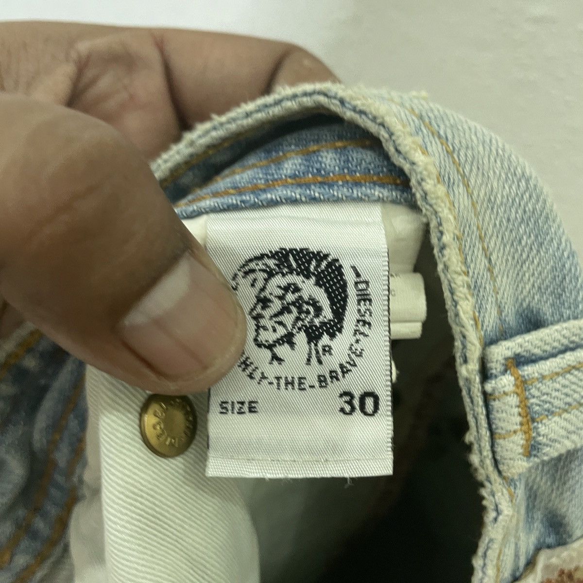 Diesel Deadstock! Vintage Diesel Denim Jeans Size US 31 - 8 Thumbnail