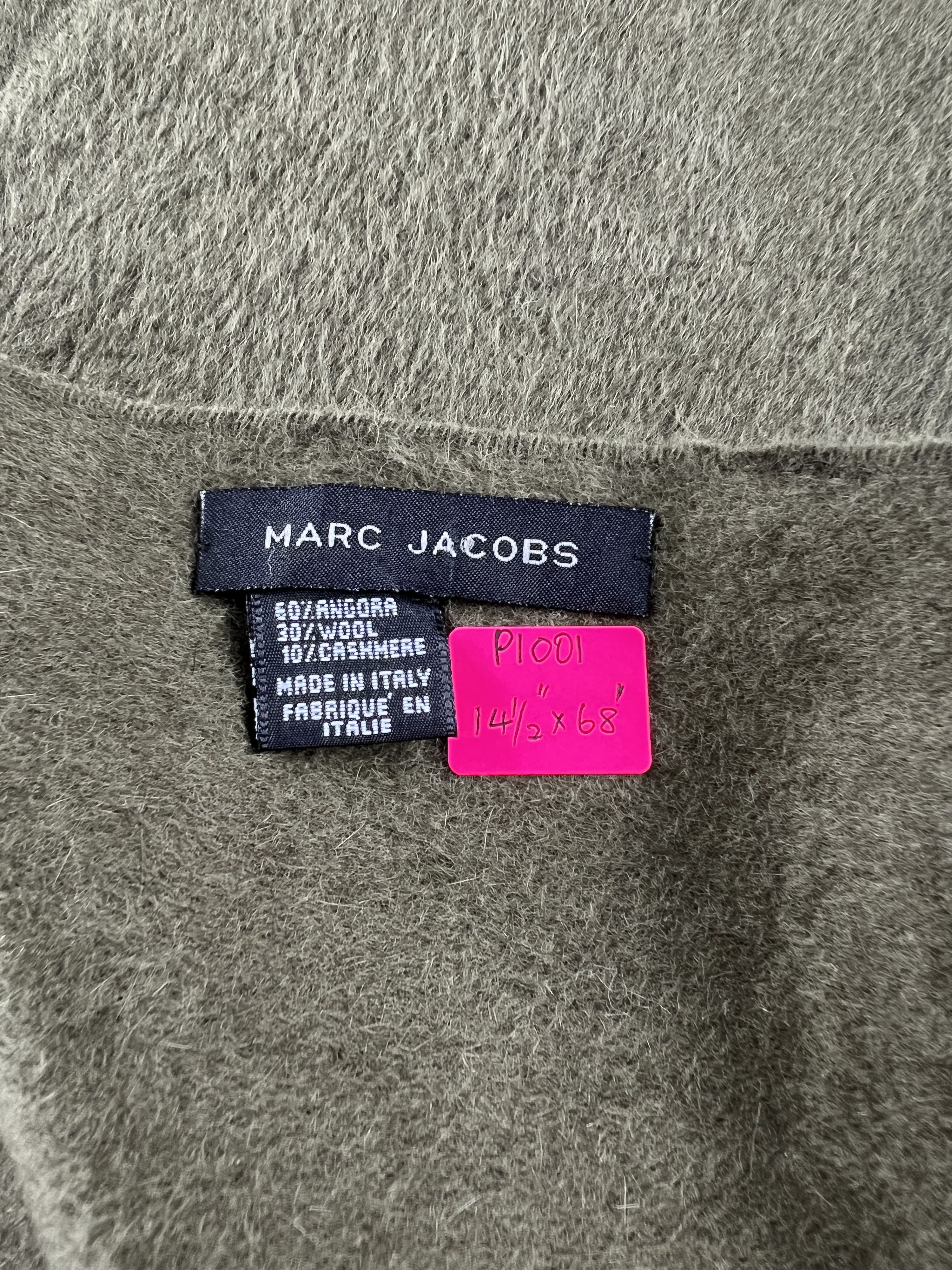 Marc Jacobs Marc Jacob Angora Scarf / Muffler / Neckwear P1001 Size ONE SIZE - 5 Thumbnail