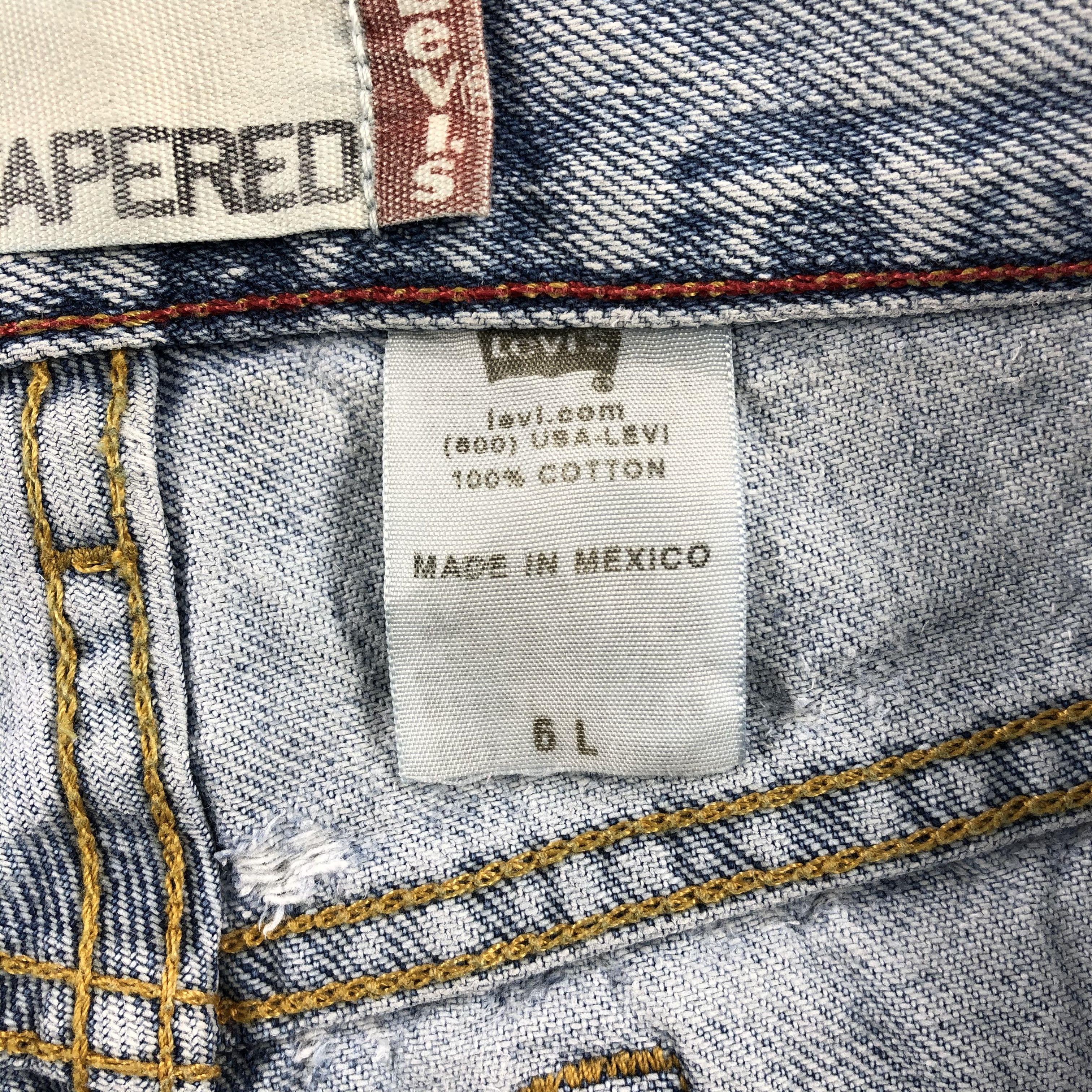 Levi's Vintage High Waist Levis 550 Jeans-JM1215 Size 28" / US 6 / IT 42 - 11 Thumbnail