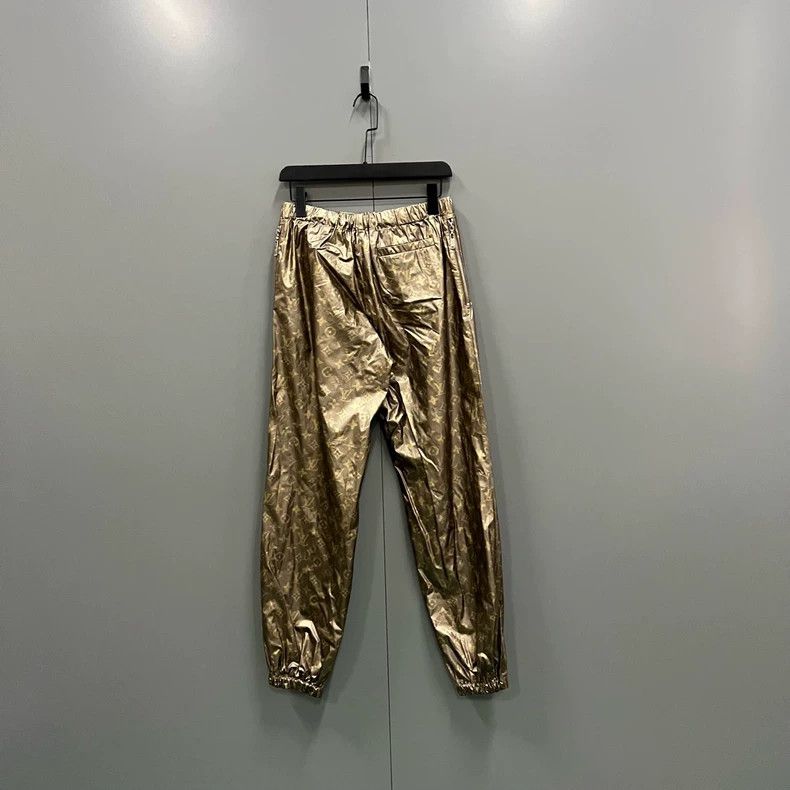 Louis Vuitton Louis Vuitton Golden Logo Print Long Pants- DMC Size US 38 / EU 54 - 1 Thumbnail