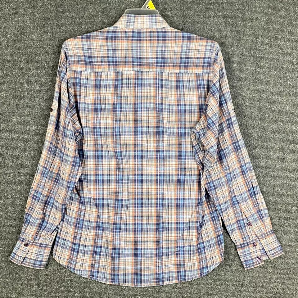 Tankfarm & Co. Tankfarm Button Up Shirt Men's Medium Long Sleeve Plaid M Size US M / EU 48-50 / 2 - 7 Thumbnail