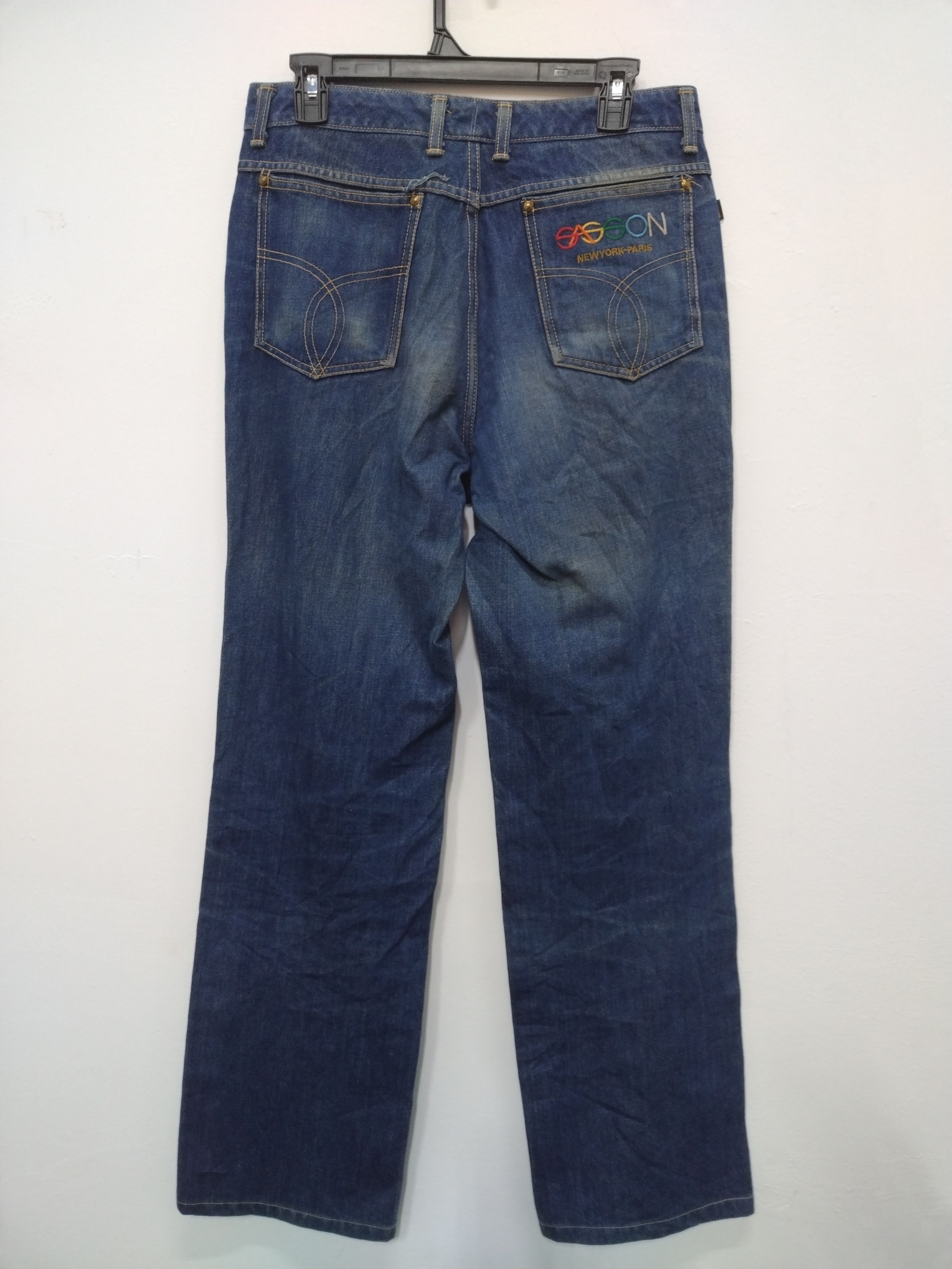 Japanese Brand × Vintage Sasson new york paris nice patina vtg Jeans Size 30" / US 8 / IT 44 - 2 Thumbnail