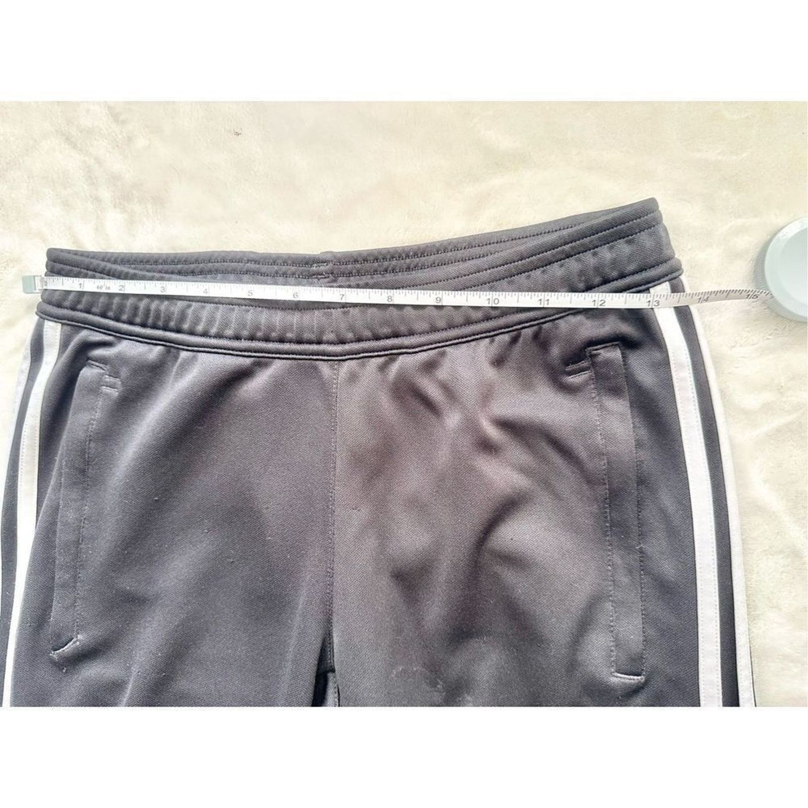 Adidas Adidas Women's White Stripe Track Pants - Size Small Size 26" / US 2 / IT 38 - 5 Thumbnail