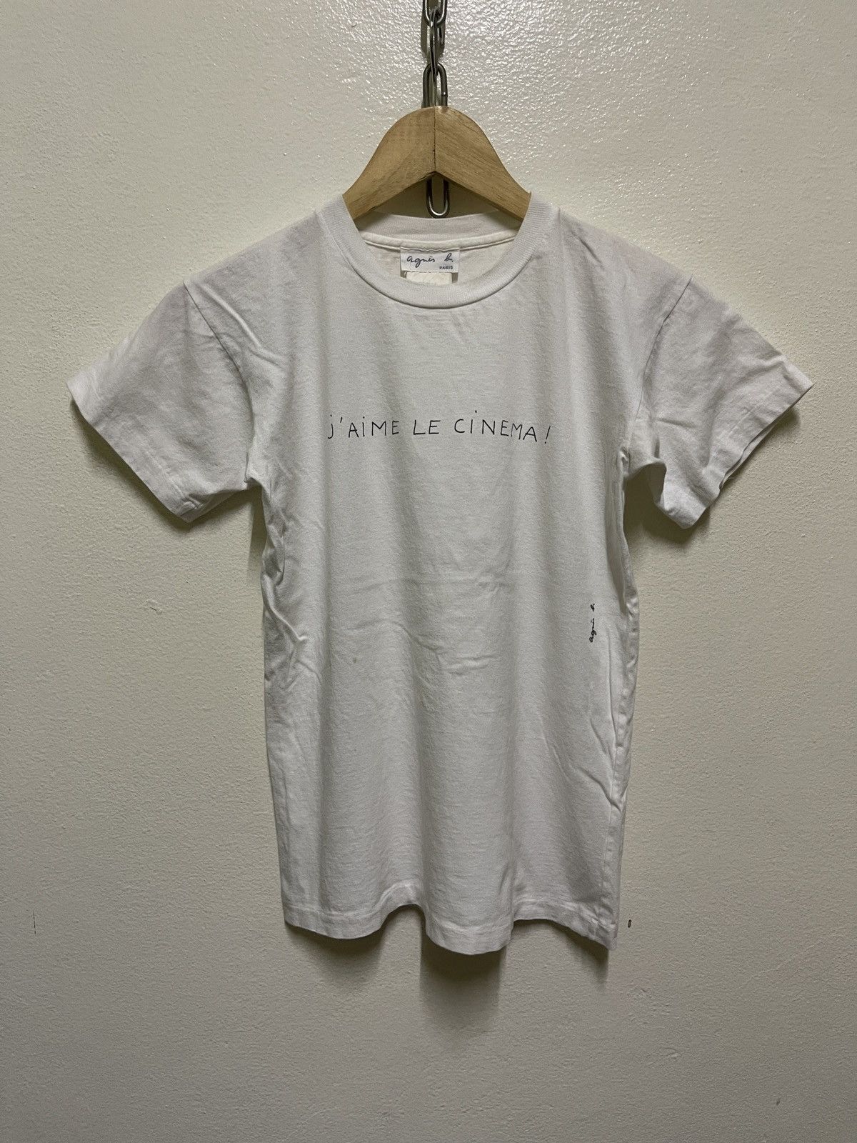 agnes b. J’Aime Le Cinema! Agnes b. T Shirt Size US S / EU 44-46 / 1 - 1 Thumbnail