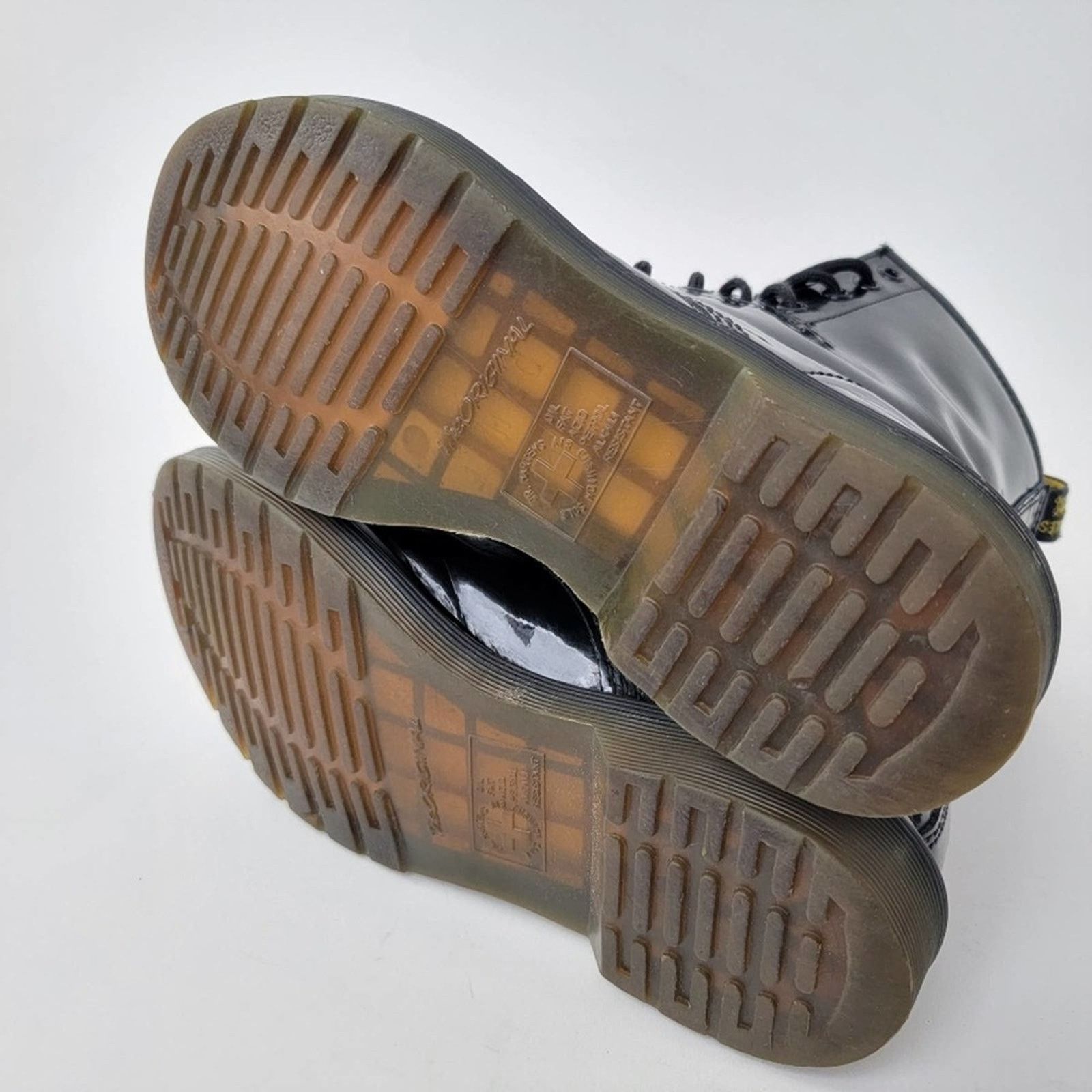 Dr. Martens Dr. Martens 1460 Patent Leather Black Boots - 8 Size US 8 / IT 38 - 3 Thumbnail