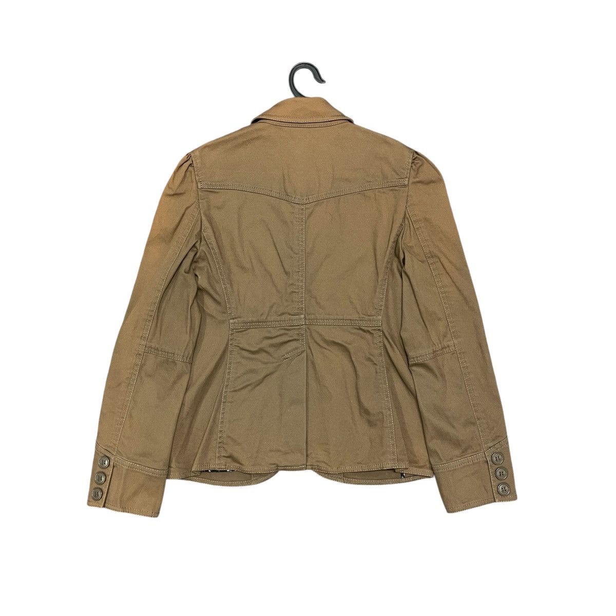 Marc Jacobs Marc Jacobs Y2k Khaki Utility Military Style Blazer Jacket Size XS / US 0-2 / IT 36-38 - 9 Thumbnail