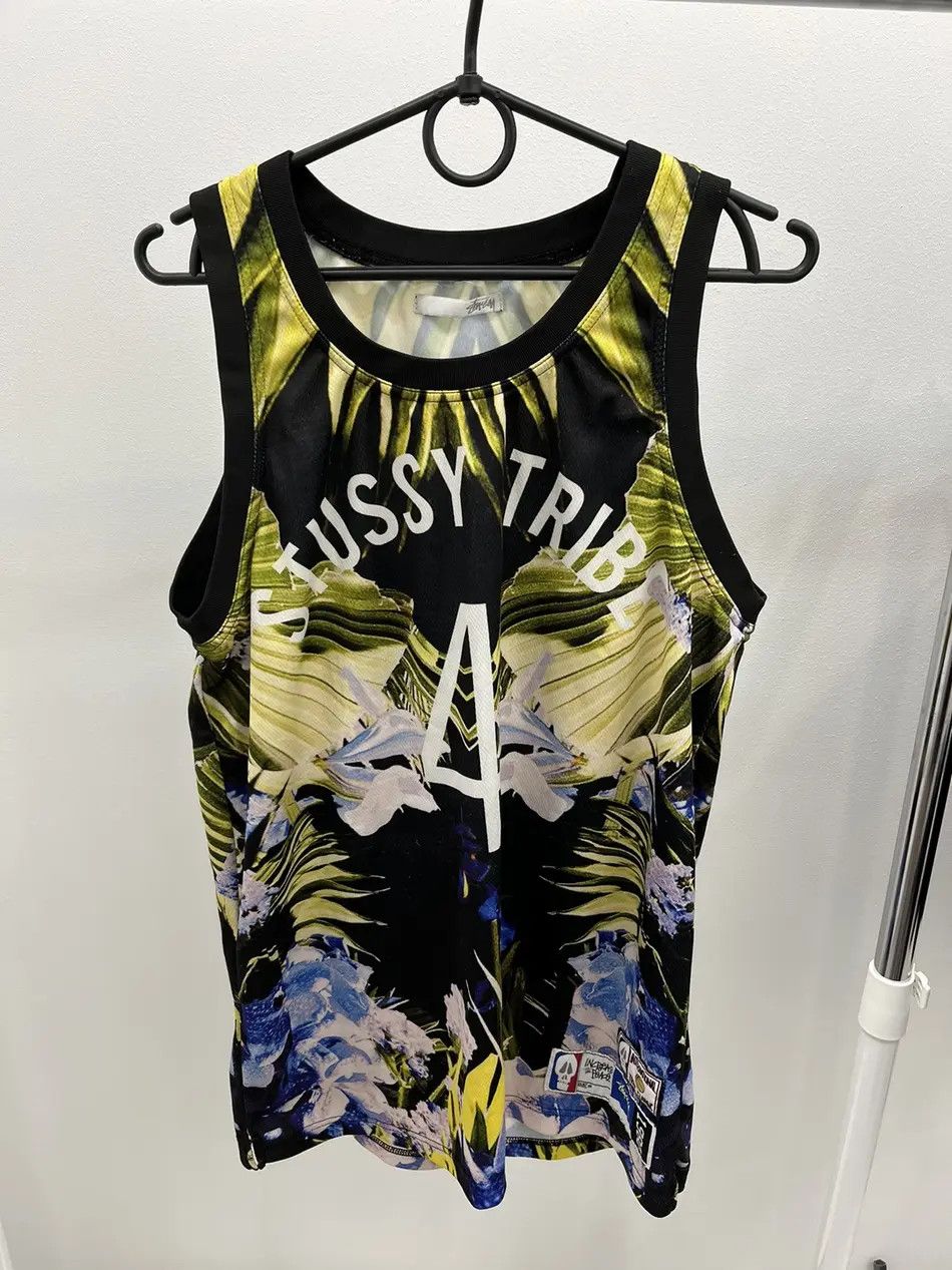 Stussy Vintage 00's Stussy Tribe Tank Top T-shirt Tee Size US M / EU 48-50 / 2 - 1 Thumbnail