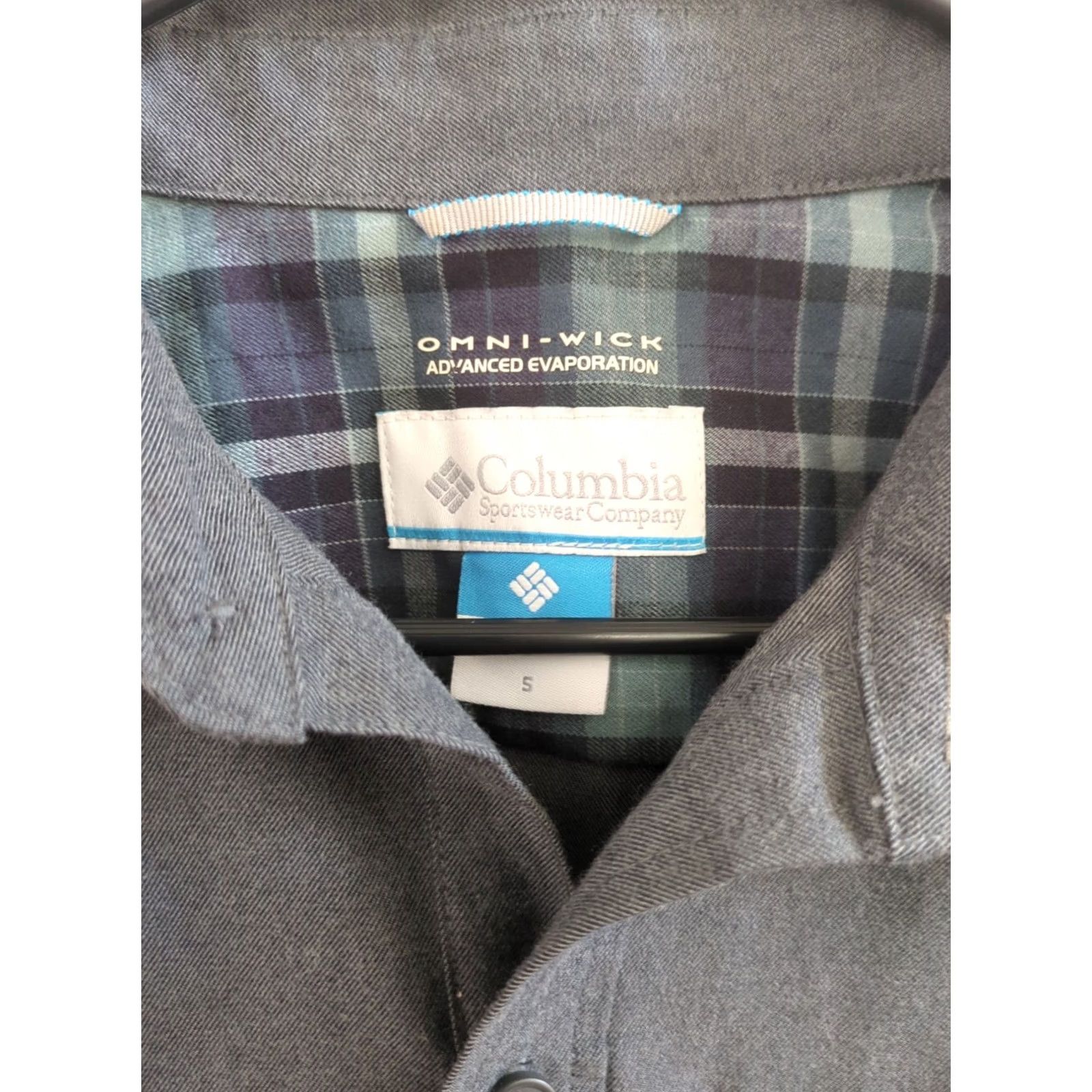 Vintage Columbia Shirt Men’s Omni-Wick Long Sleeve Button-Up Small Gray Size US S / EU 44-46 / 1 - 3 Thumbnail