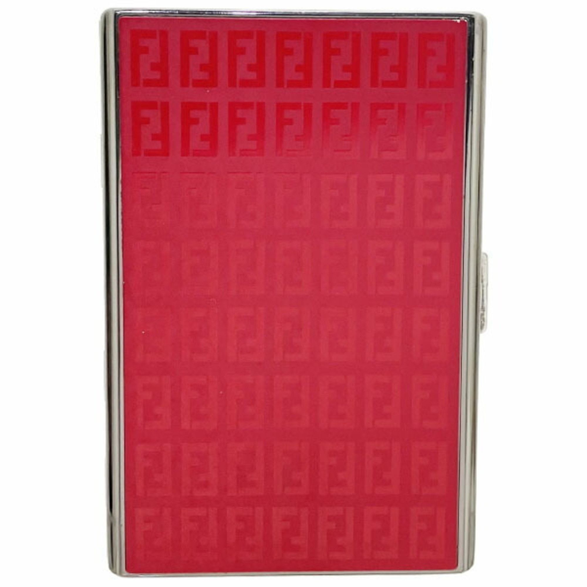Fendi Fendi FF Cigarette Case, Red Gunmetal, Hard YW-16303 Size ONE SIZE - 1 Thumbnail