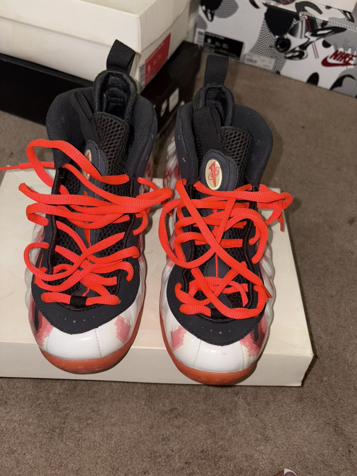 Nike Air Foamposite One PRM Thermal Map