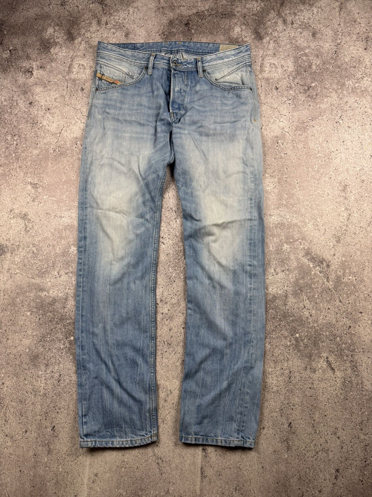 Diesel RARE Diesel Belther VINTAGE Denim Y2K Distressed Jeans Pants Size US 33 - 6 Thumbnail