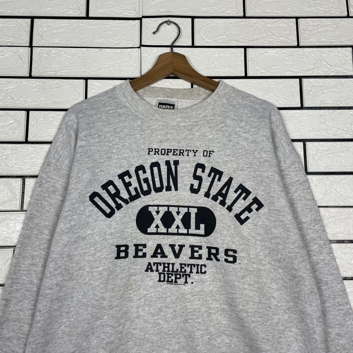 Tultex Vintage Oregon Staye Beavers Crewneck Sweatshirt Size US L / EU 52-54 / 3 - 2 Thumbnail
