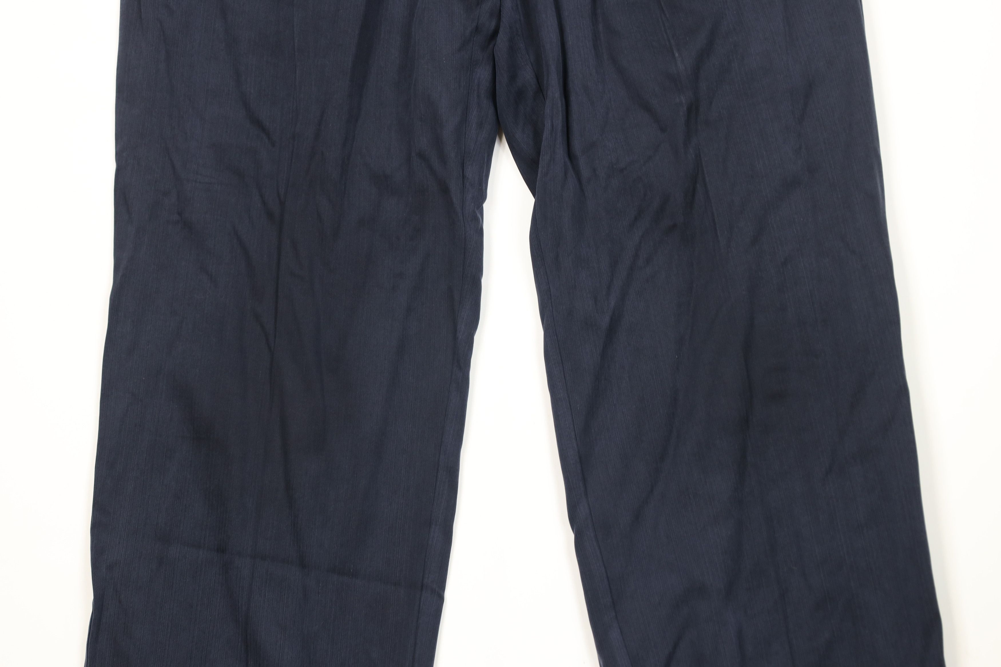Tommy Bahama Vintage Tommy Bahama Silk Wide Leg Chino Pants Navy Blue Size US 34 / EU 50 - 3 Thumbnail