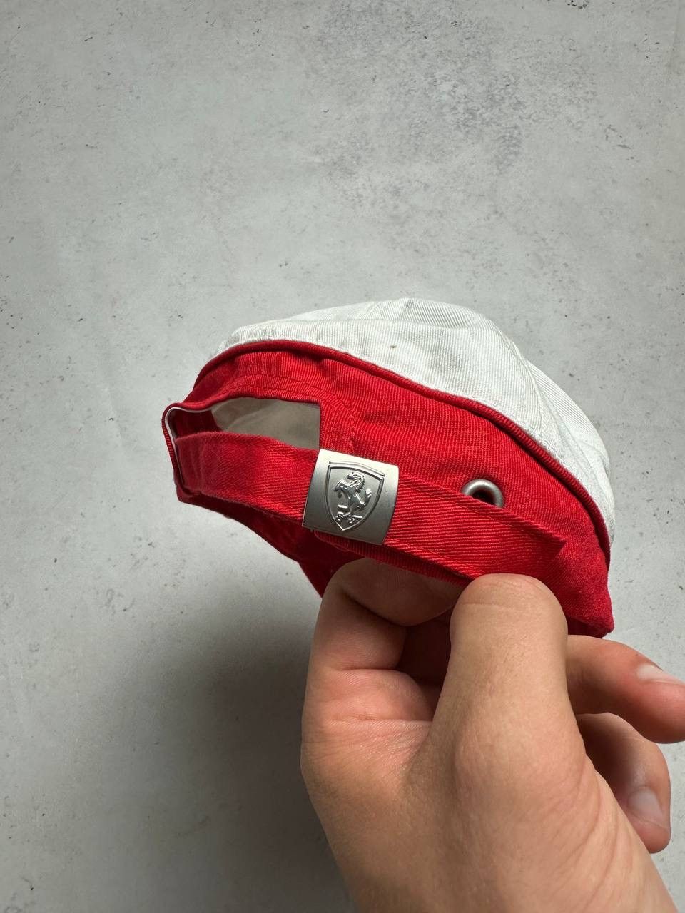 Ferrari × Vintage Vintage Ferarri Racing F-1 Racing Cap Y2K Os Size ONE SIZE - 3 Thumbnail
