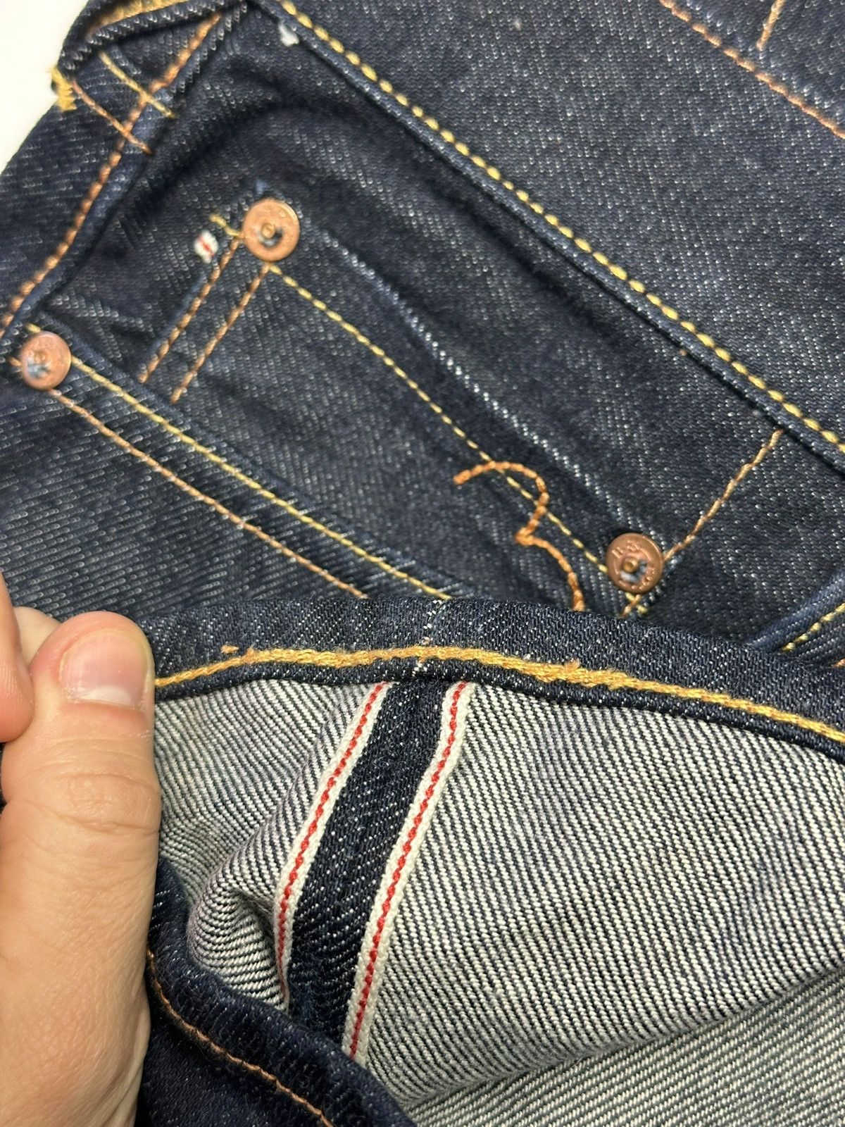 Evisu Vintage Evisu Big Daicock Sevledge Jeans Size US 32 / EU 48 - 14 Thumbnail