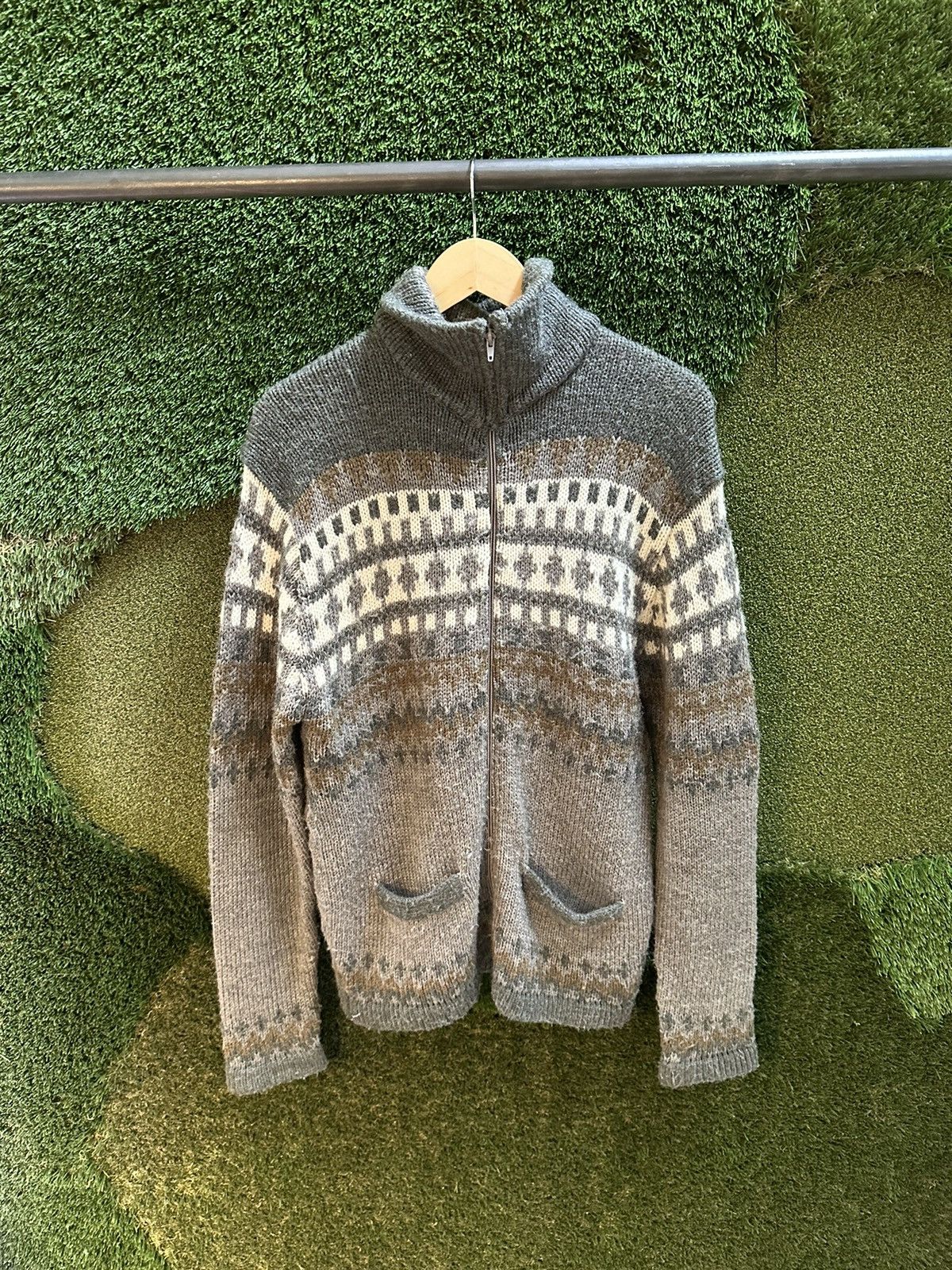 Vintage Vintage 1980s Baymart Zip-up Sweater Large Size US L / EU 52-54 / 3 - 1 Thumbnail