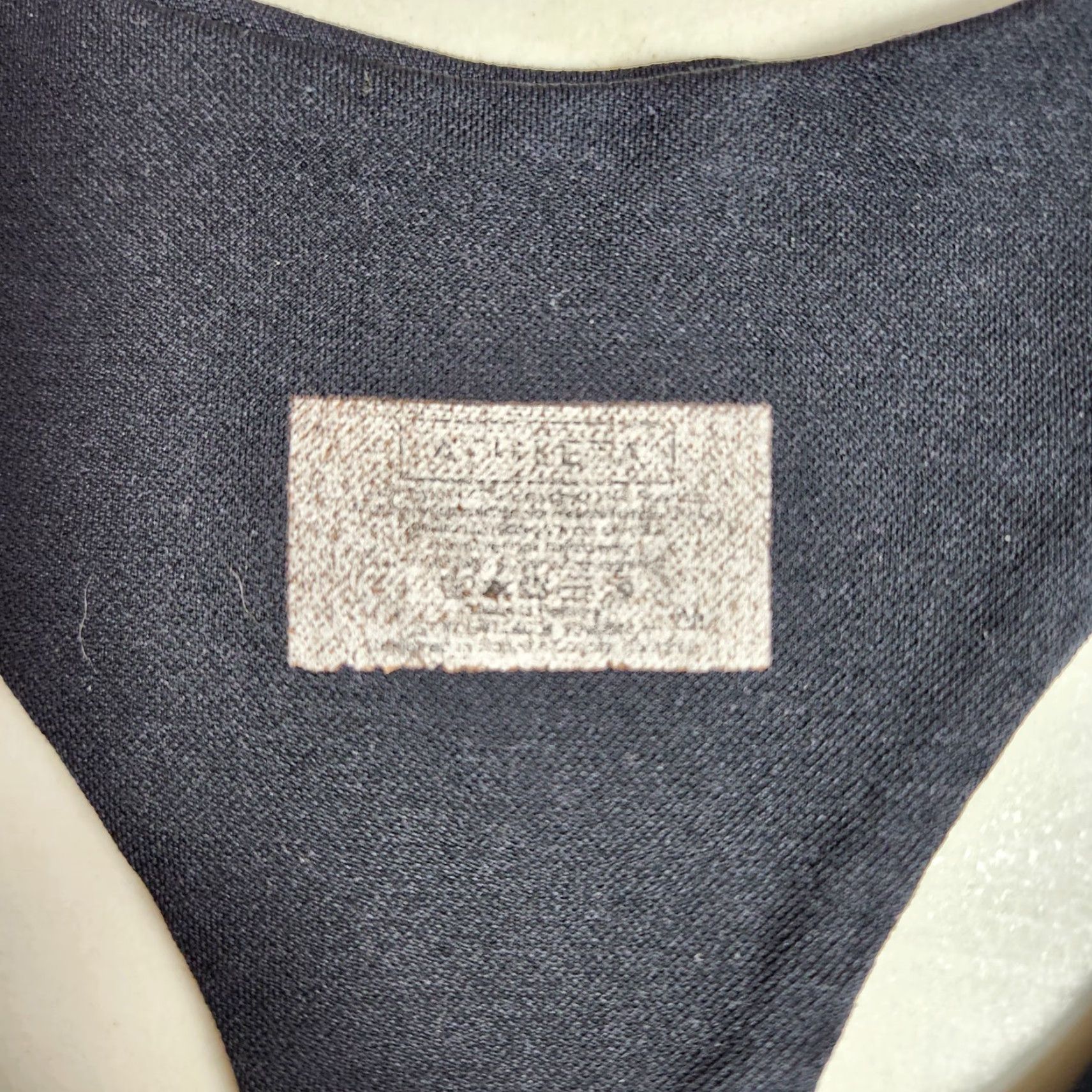 Athleta Athleta Womens |S| Black Whats On First Seamless Sports Racerback Bra Shirt Womens S Black Sports Bra 90s Size ONE SIZE - 2 Thumbnail